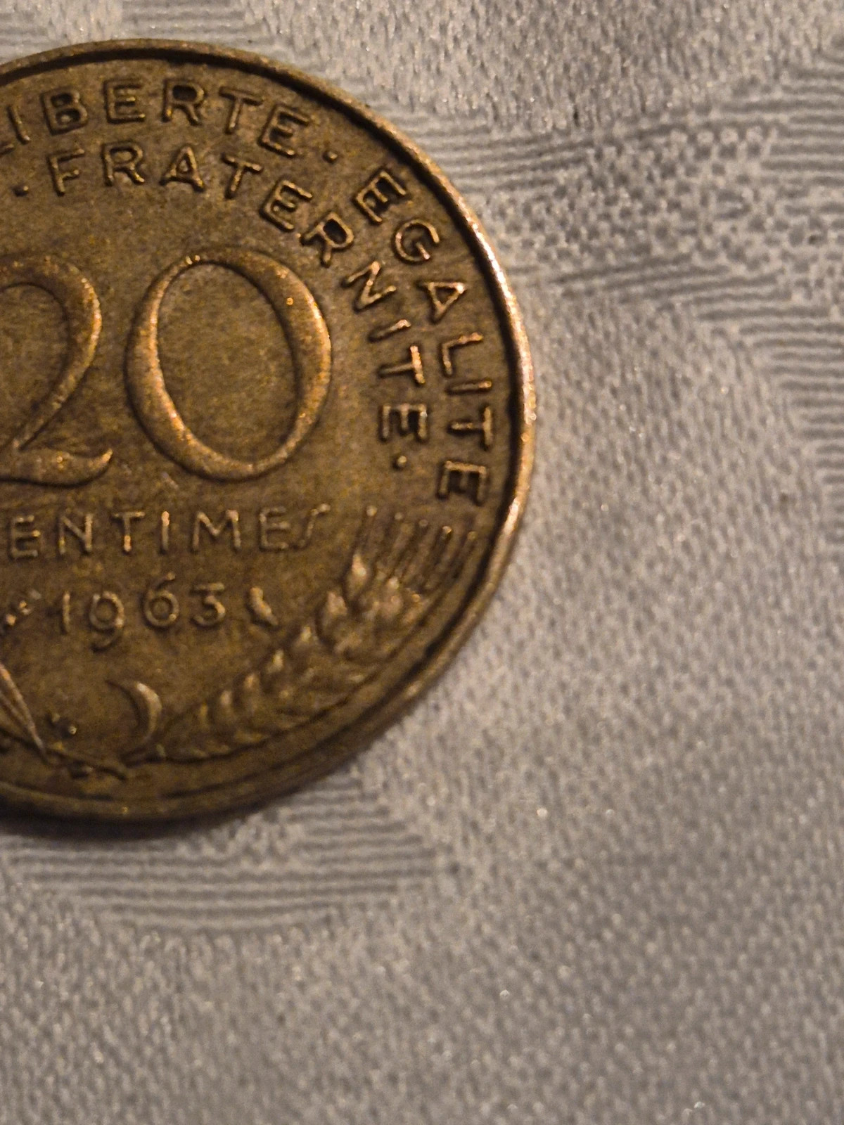 Pièce de 20 centimes français (1963) 5