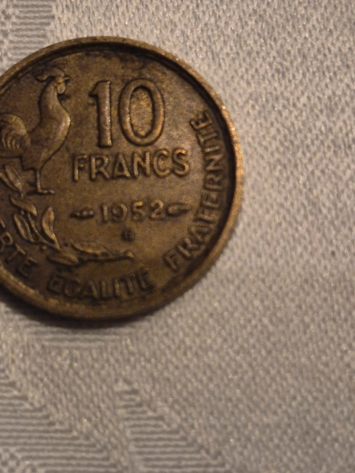 Pièce de 10 francs français (1952) 5