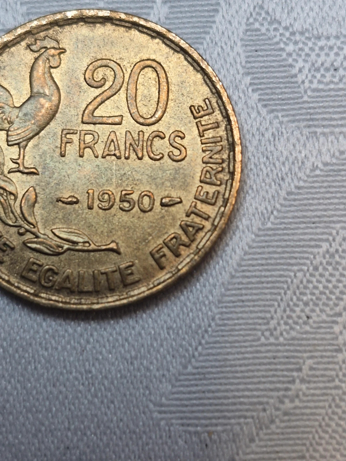 Pièce de 20 francs français (1950) 4