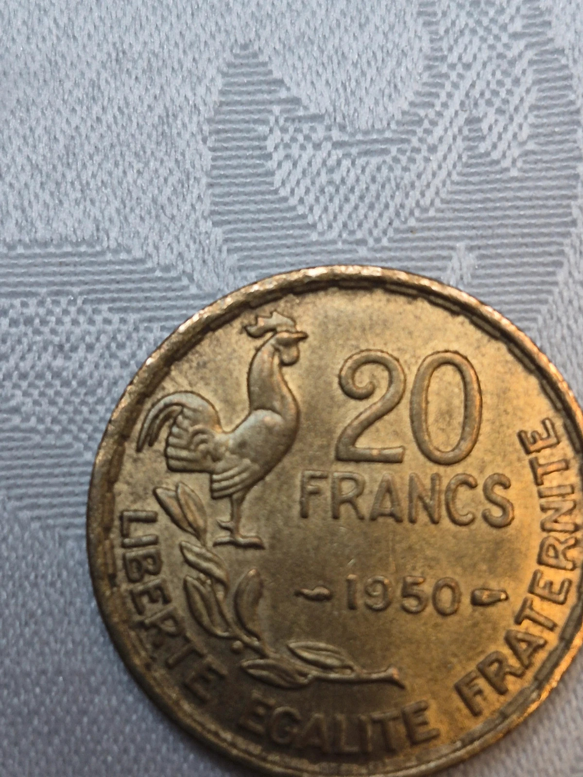 Pièce de 20 francs français (1950) 3