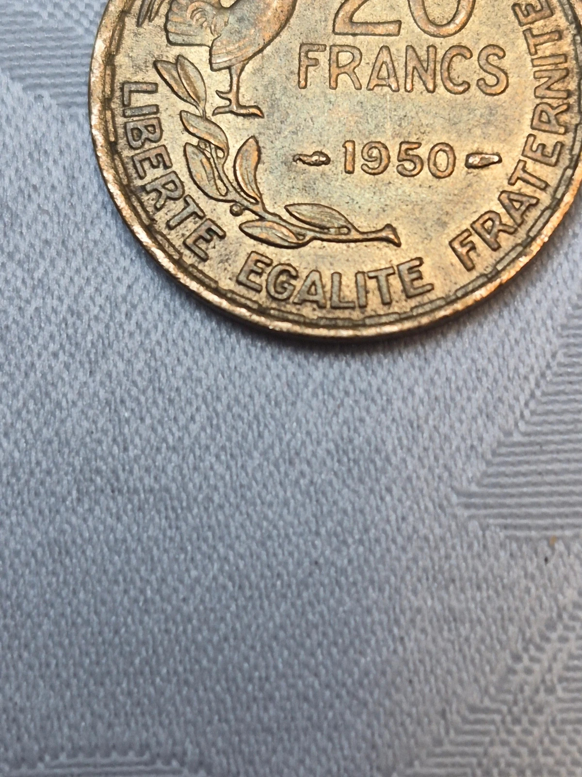 Pièce de 20 francs français (1950) 5