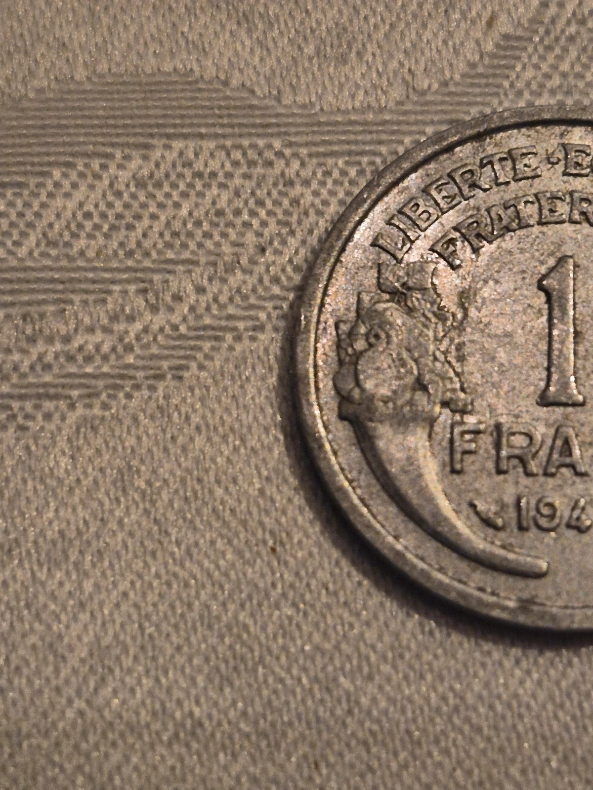 Pièce de 1 franc morlon (1947) 2