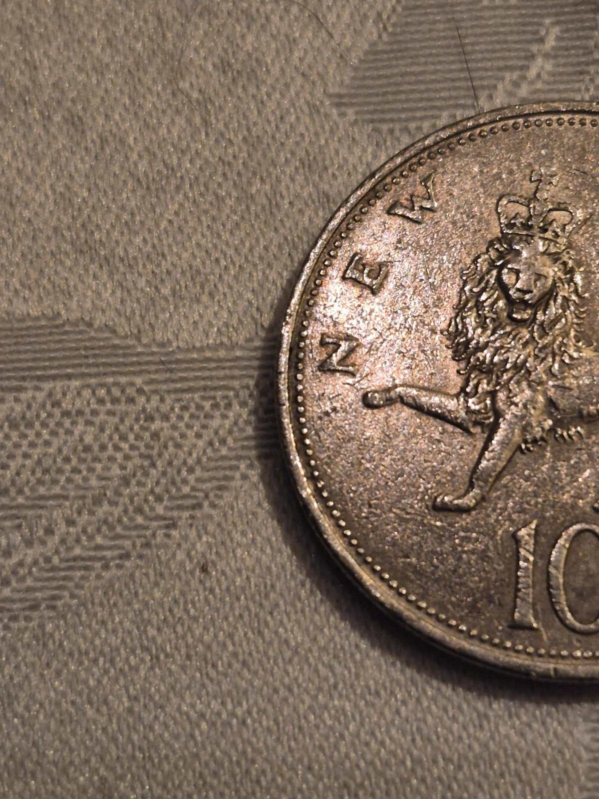 Pièce de 10 New Pence (1968) 2