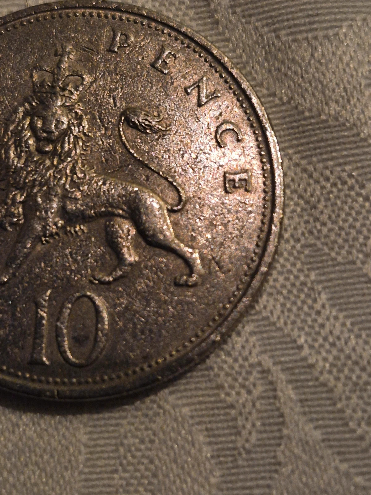 Pièce de 10 New Pence (1968) 4