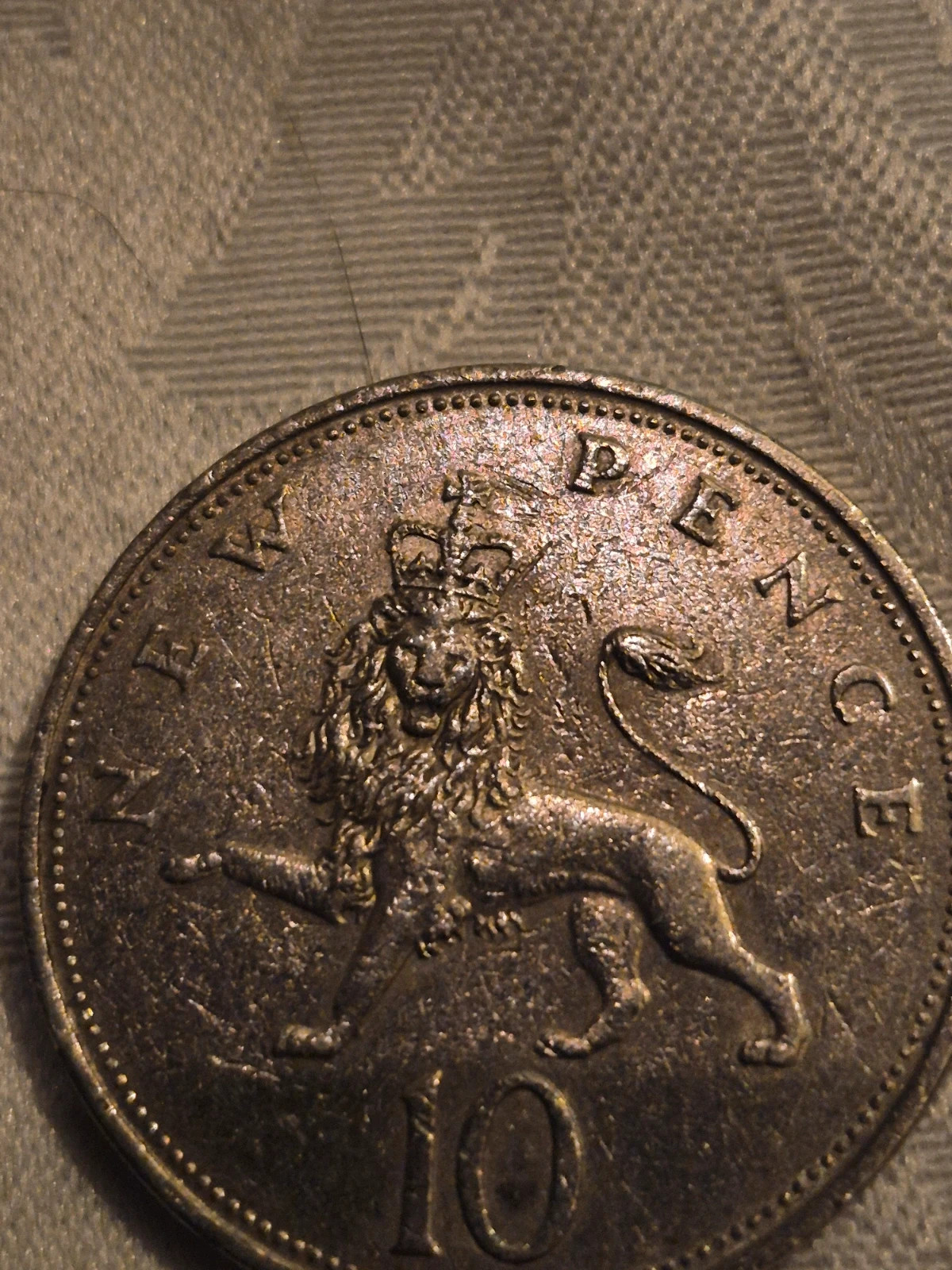 Pièce de 10 New Pence (1968) 3
