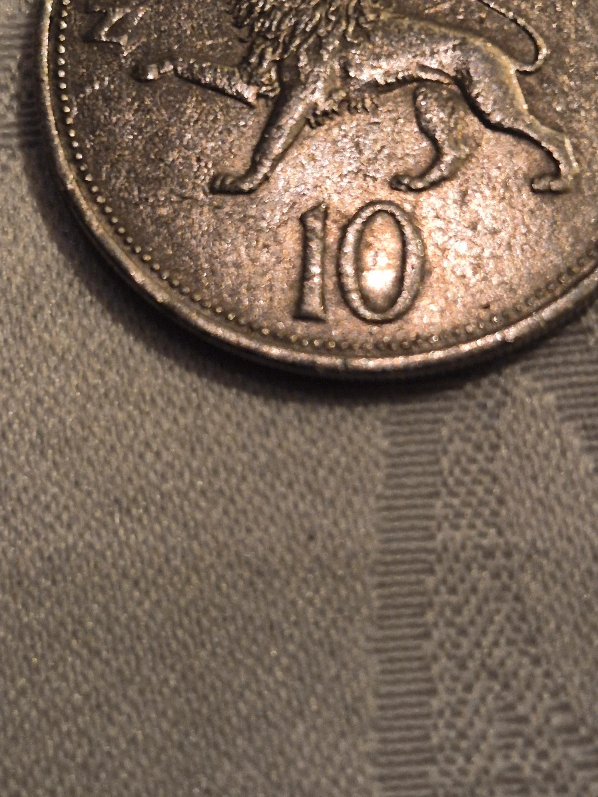 Pièce de 10 New Pence (1968) 5
