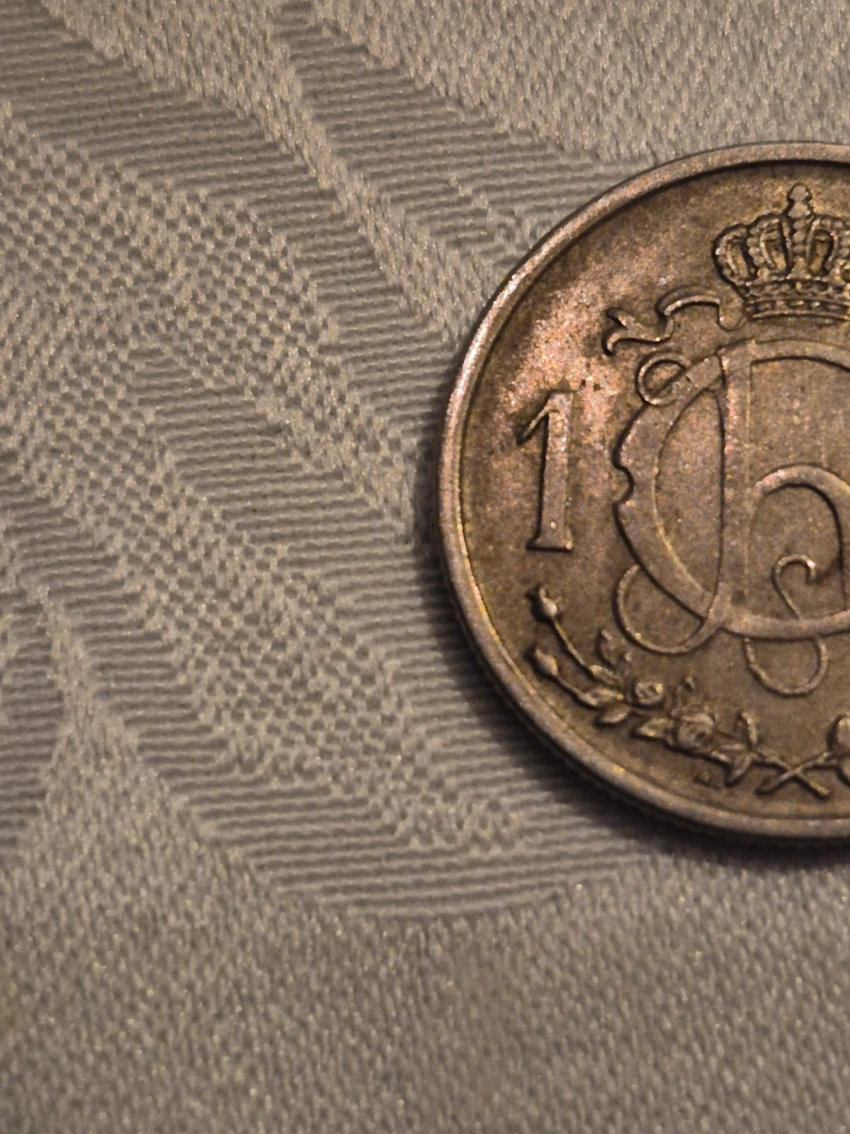 Pièce de 1 franc Luxembourg (1946) 2
