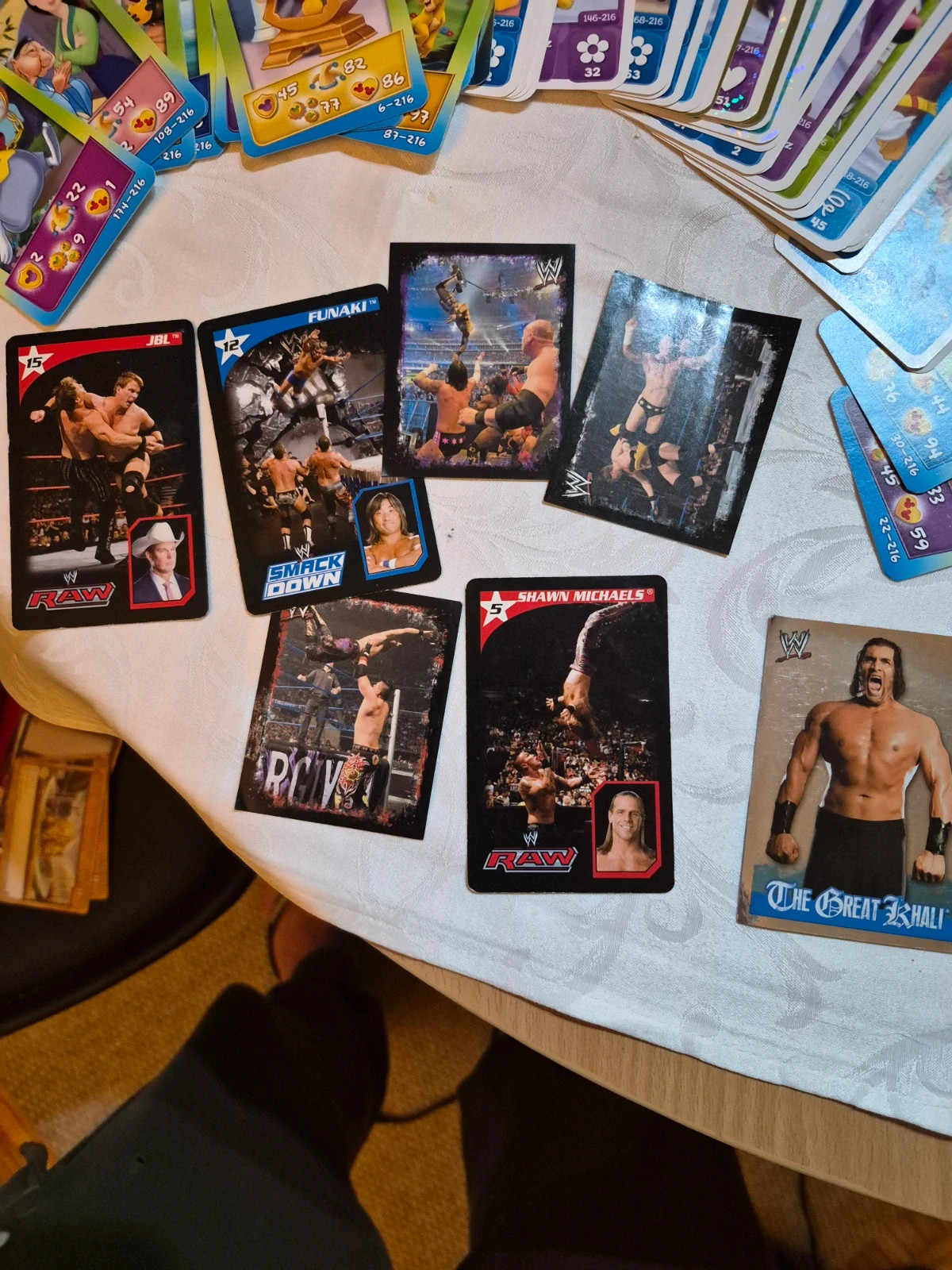 Lot de cartes et autocollants varier 2