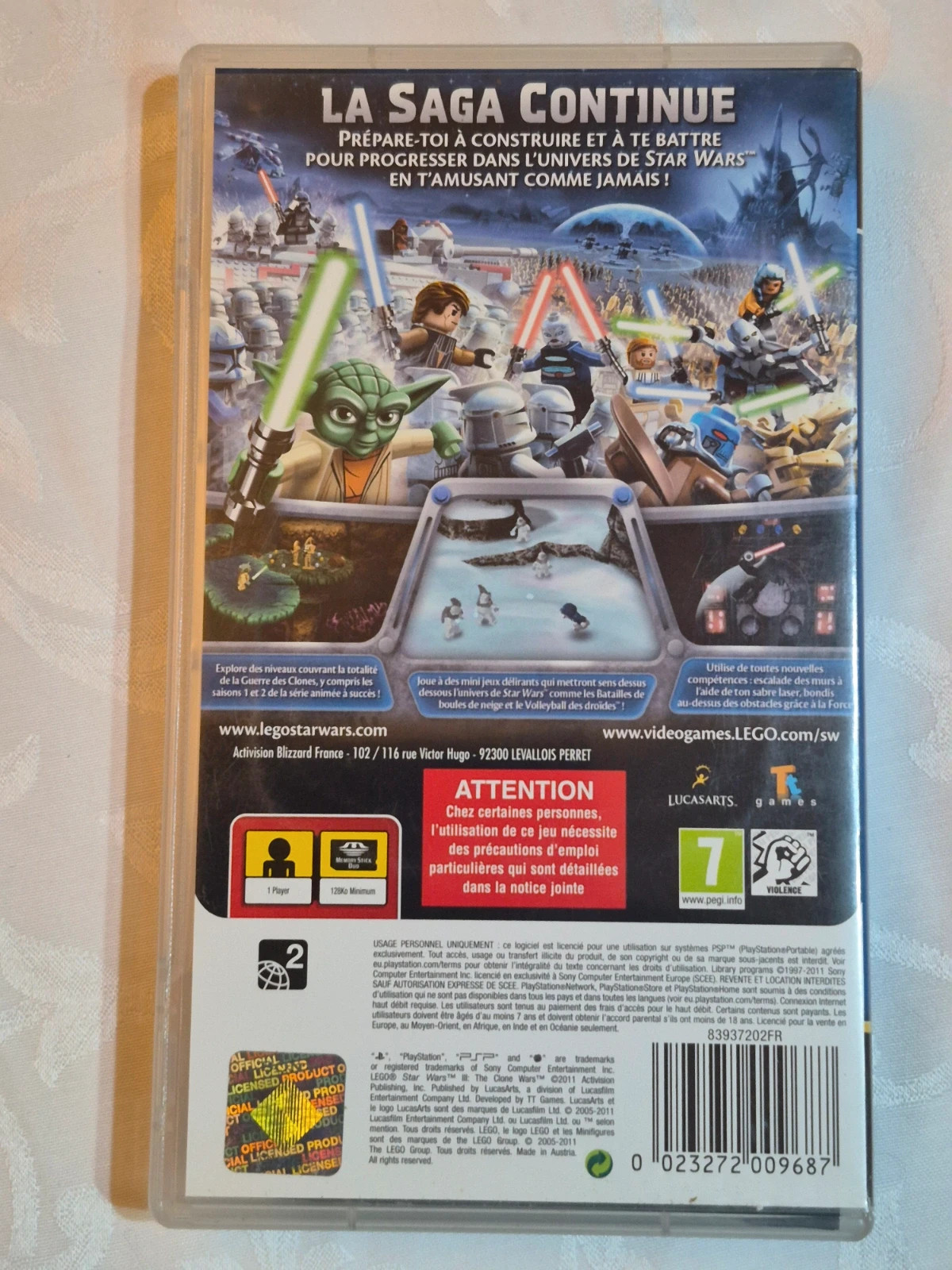 Jeu Star Wars III pour PSP complet 2
