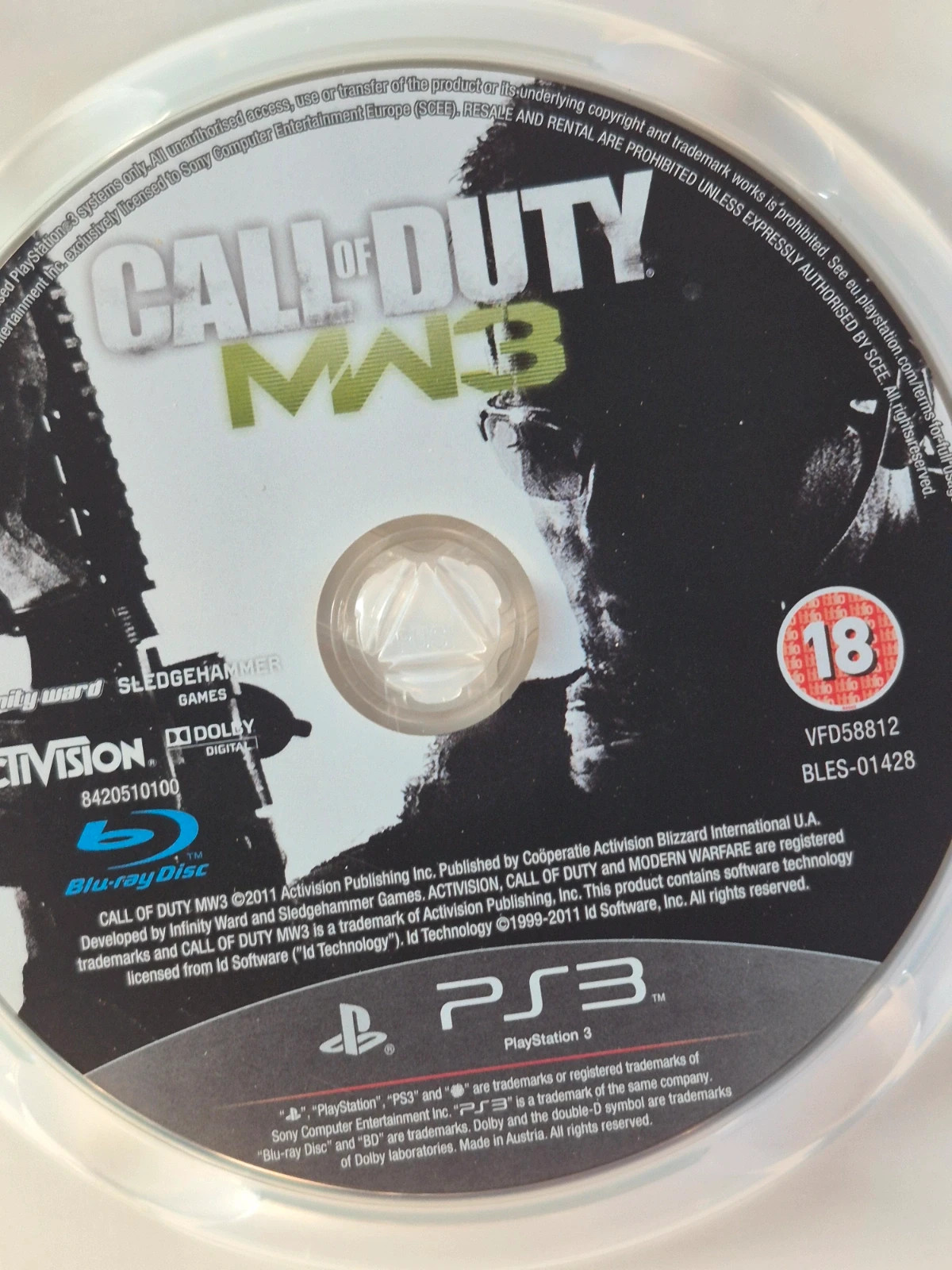 Call of duty MW3 pour PS3 complet 5