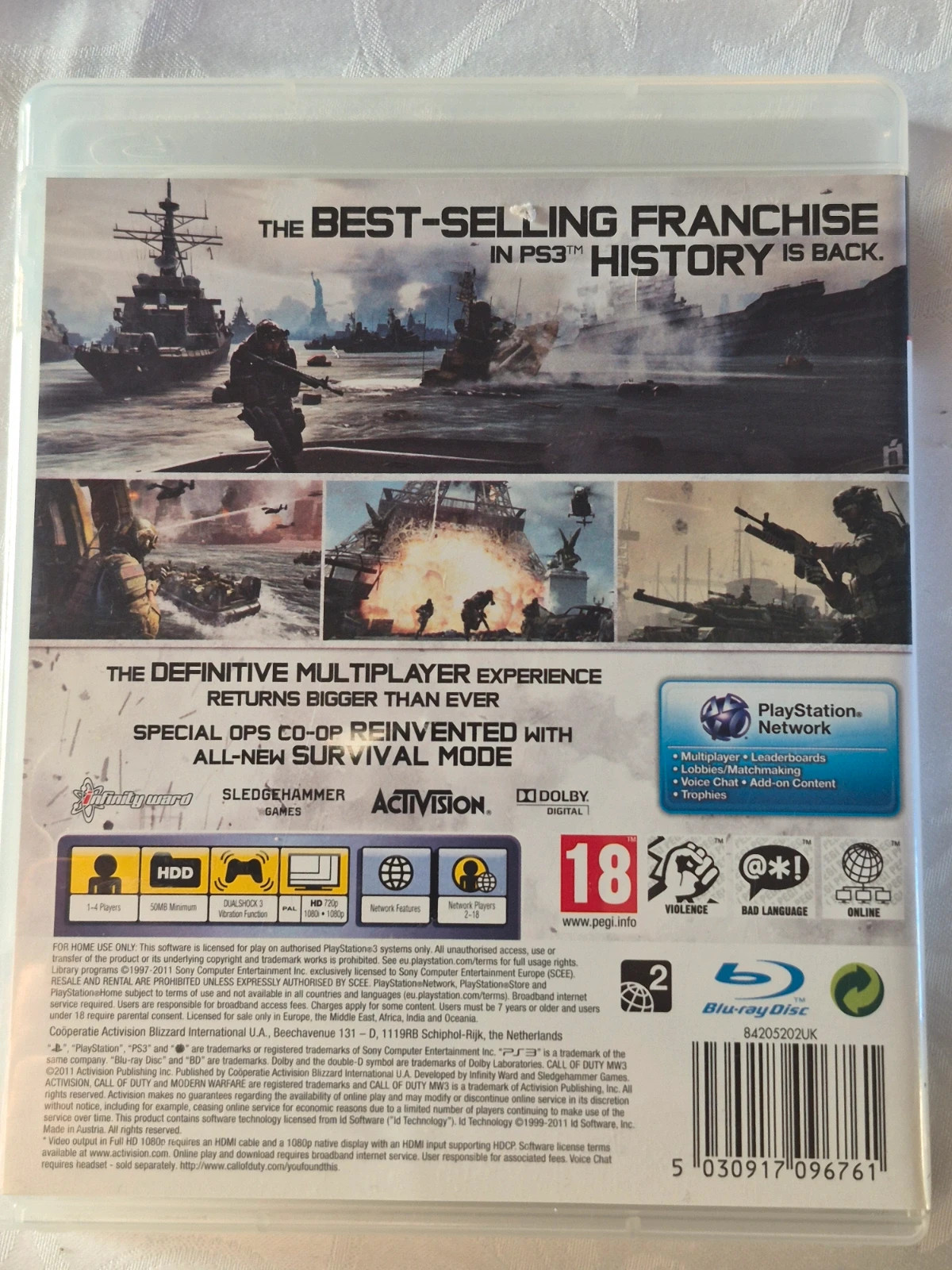 Call of duty MW3 pour PS3 complet 2