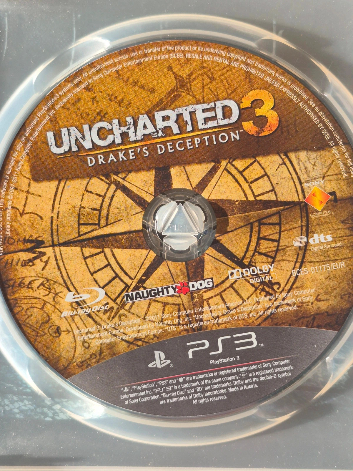 Jeu Uncharted 3 pour PS3 sans notice 5