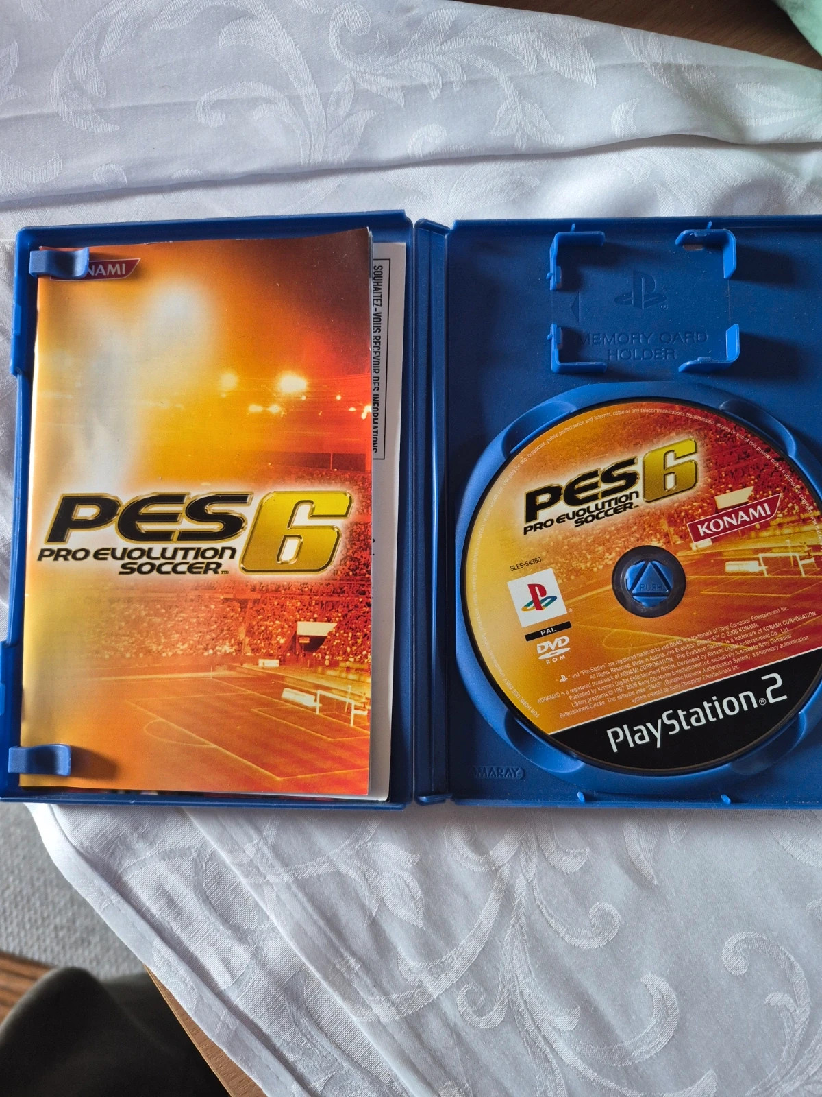 Jeu Pro evolution Soccer 6 pour PS2 complet 4
