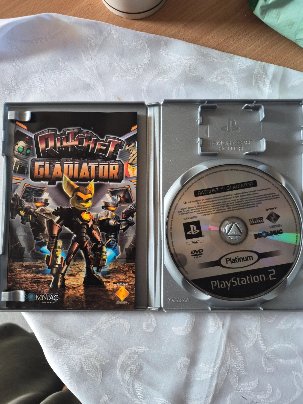 Jeu Ratchet et clank gladiator version platinum complet 4