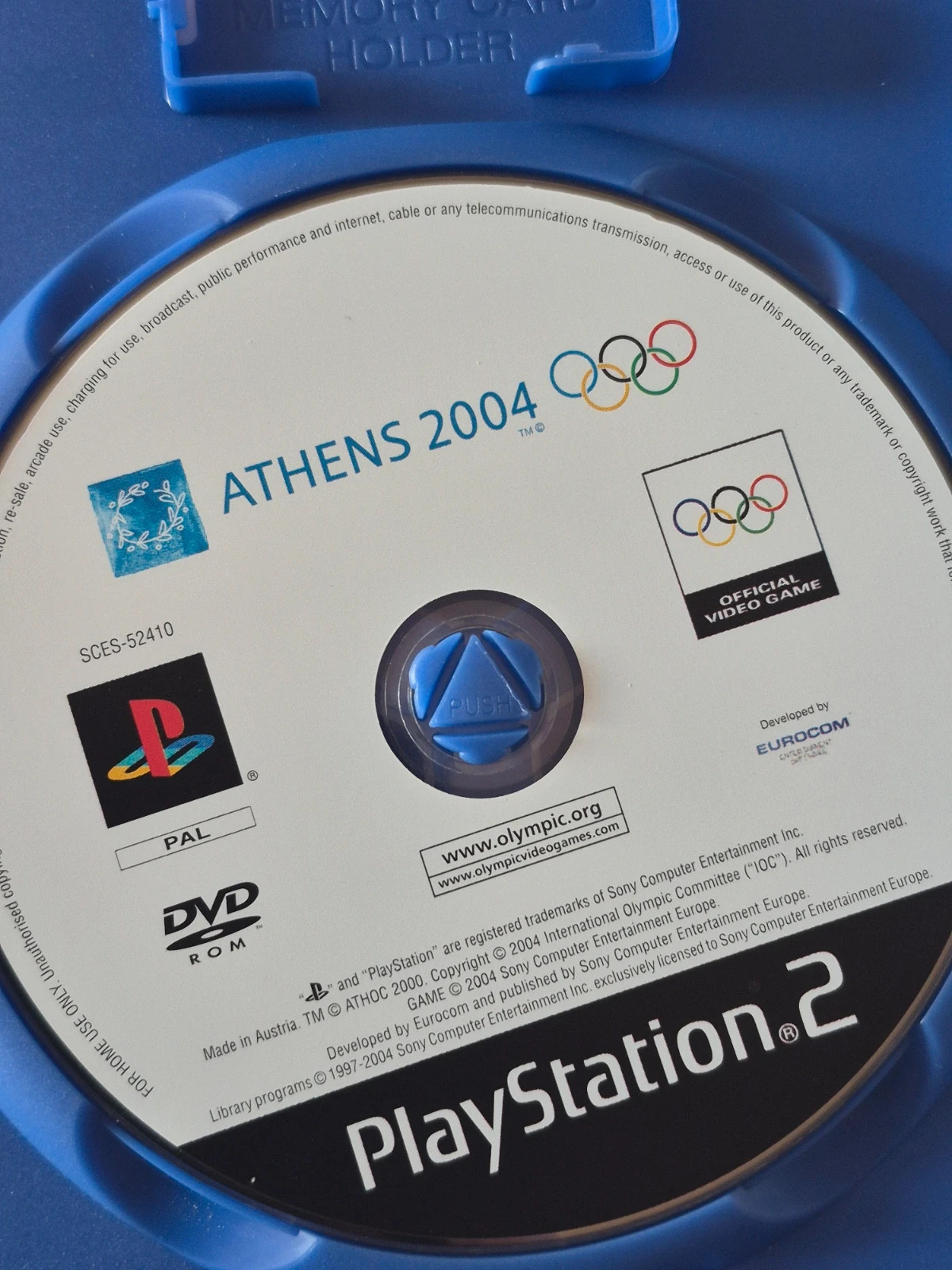 Jeu Athènes 2004 pour PS2 complet 5