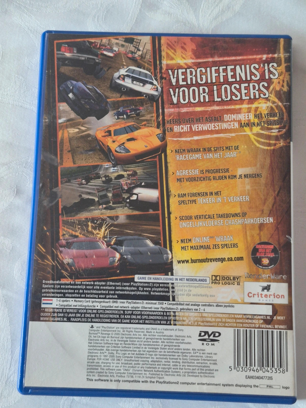 Jeu Burnout Revenge pour PS2 complet 2