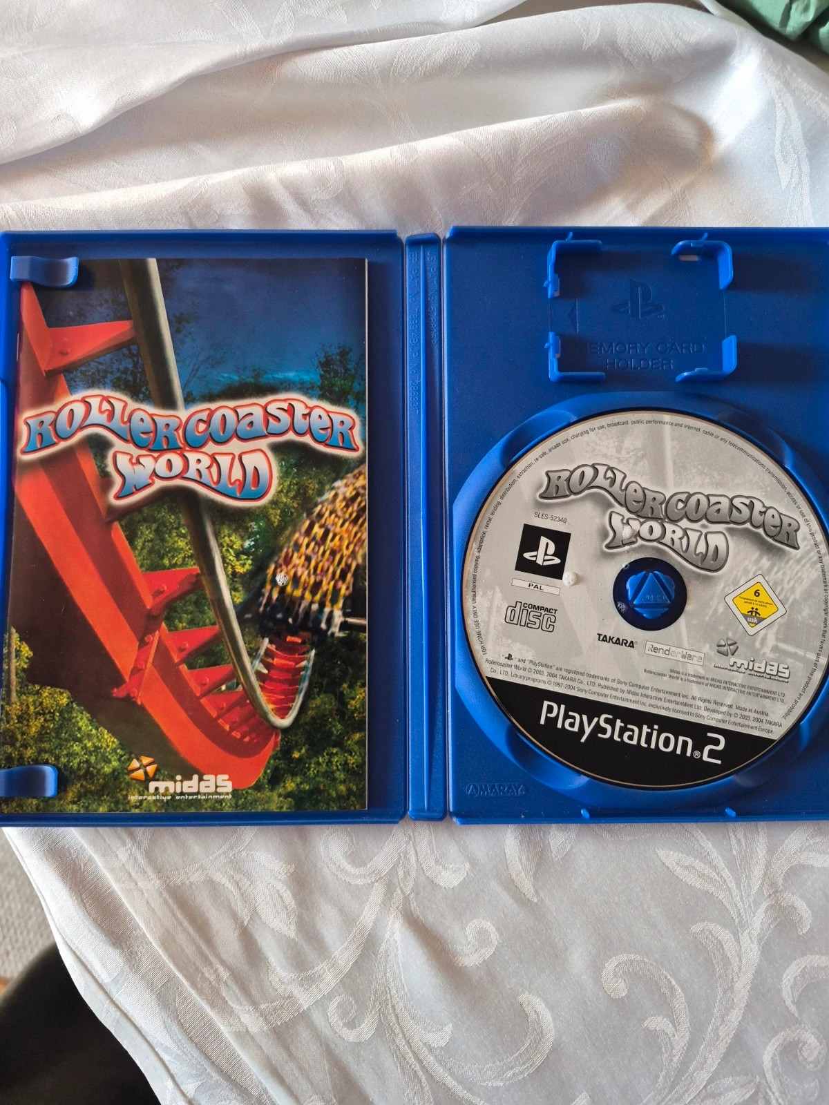 Jeu Roller Coaster World pour PS2 complet (anglais) 4