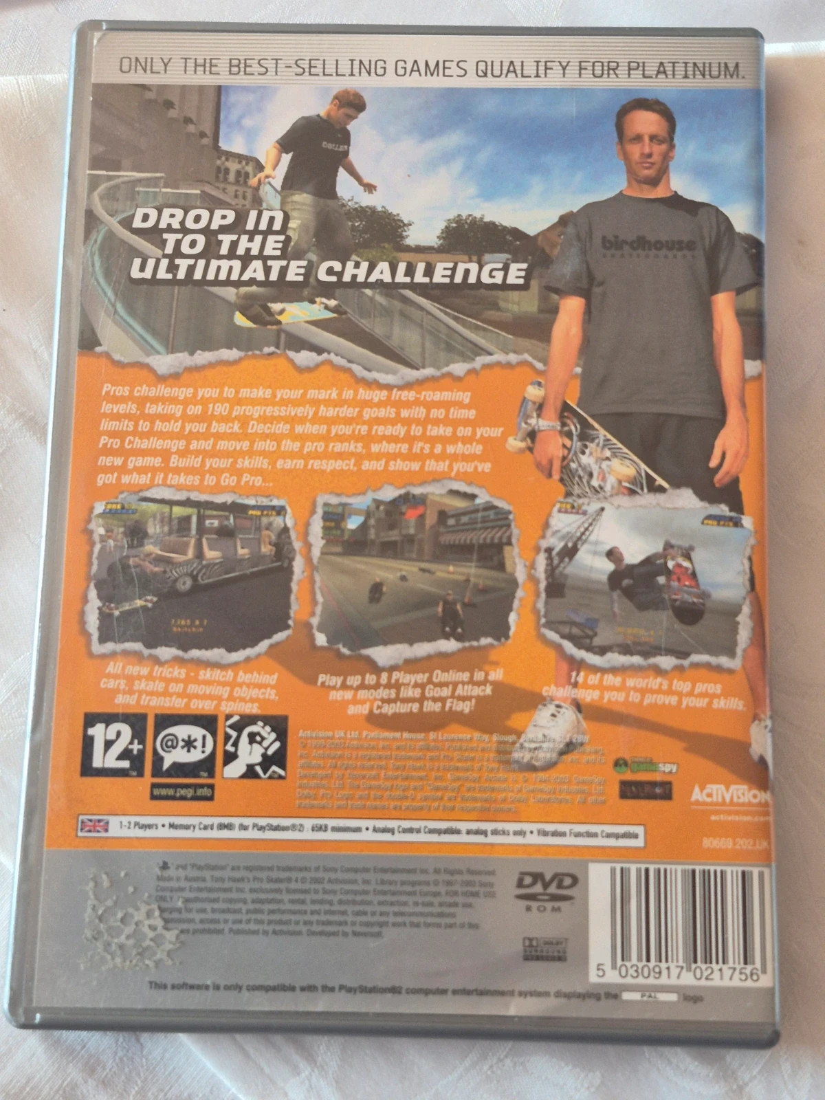 Jeu Tony Hawk’s 4 version platinum PS2 (anglais) 2