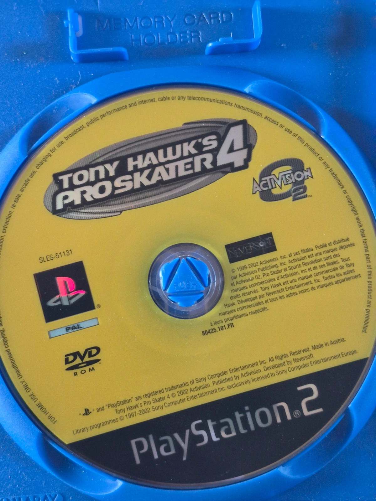Jeu Tony Hawk’s 4 pour PS2 complet 5