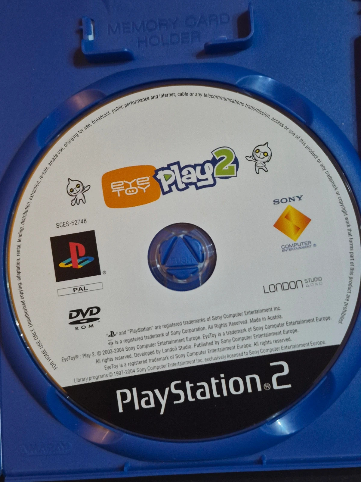 Jeu Eye toy play 2 pour PS2 complet 5