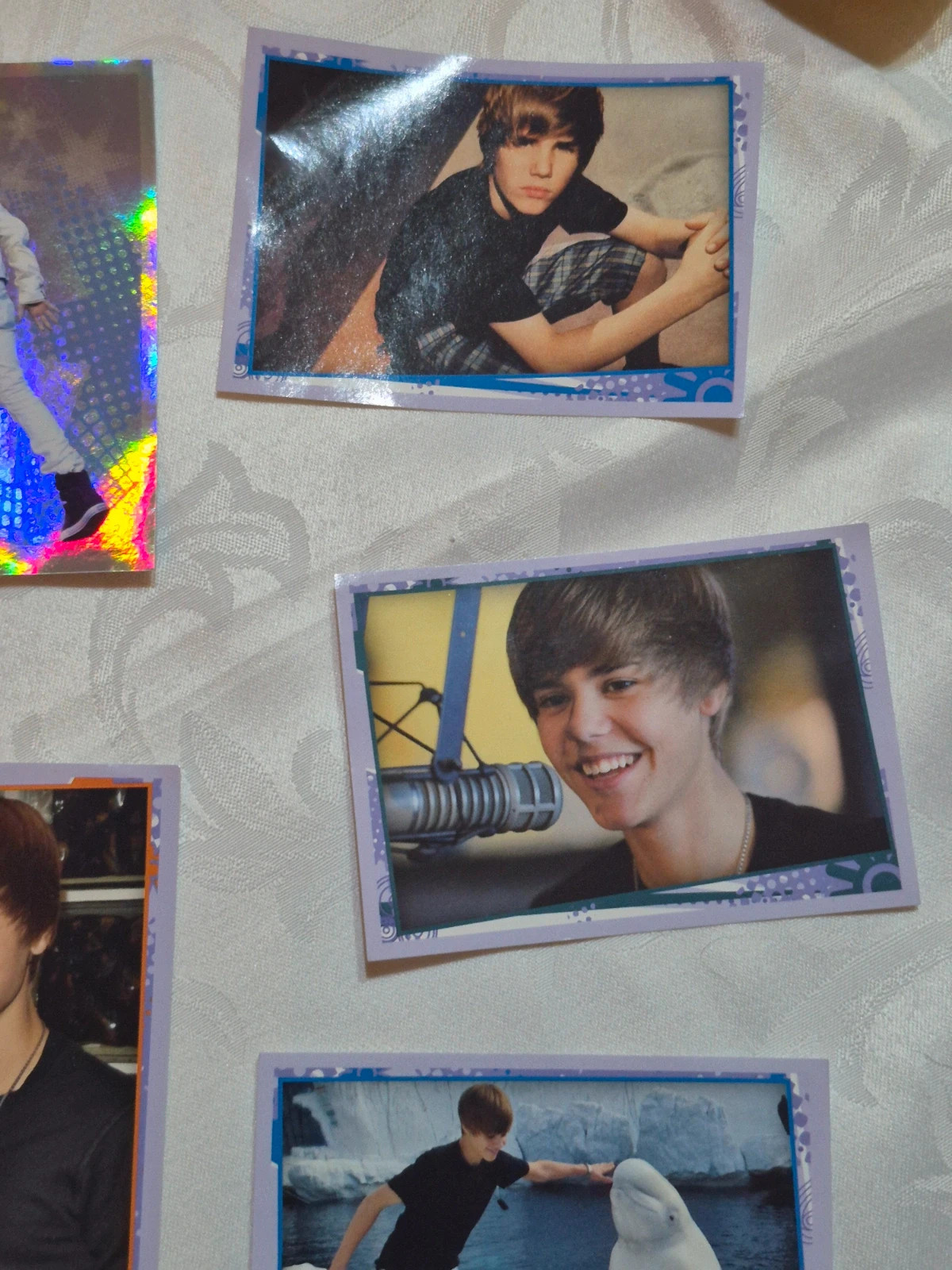 Lot de 11 autocollant panini Justin Bieber 2010 – Panini 3
