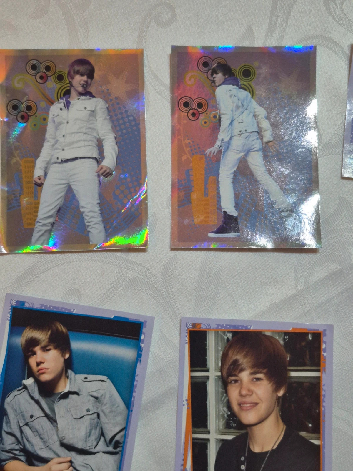 Lot de 11 autocollant panini Justin Bieber 2010 – Panini 2