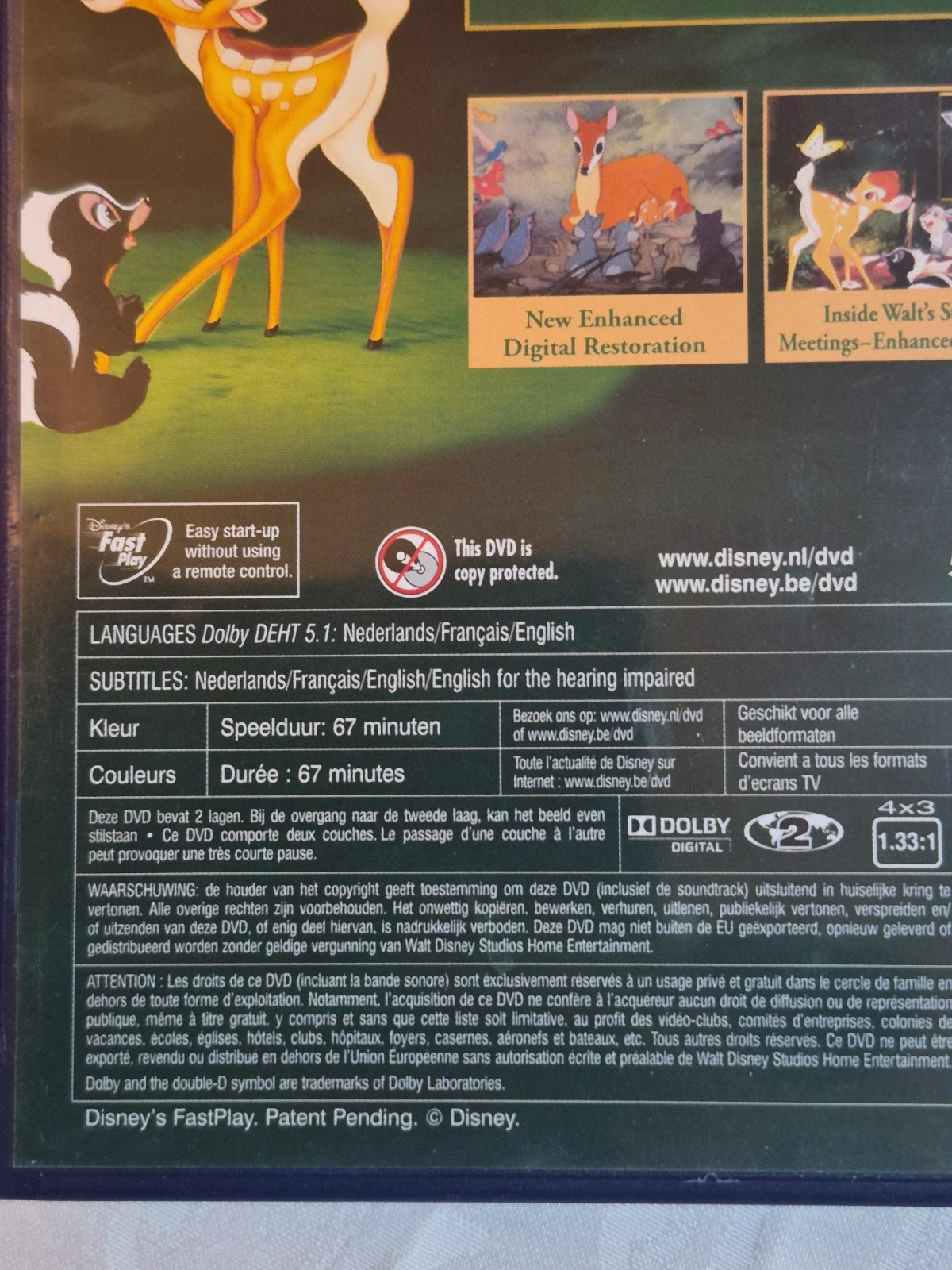 Dvd Bambi 3