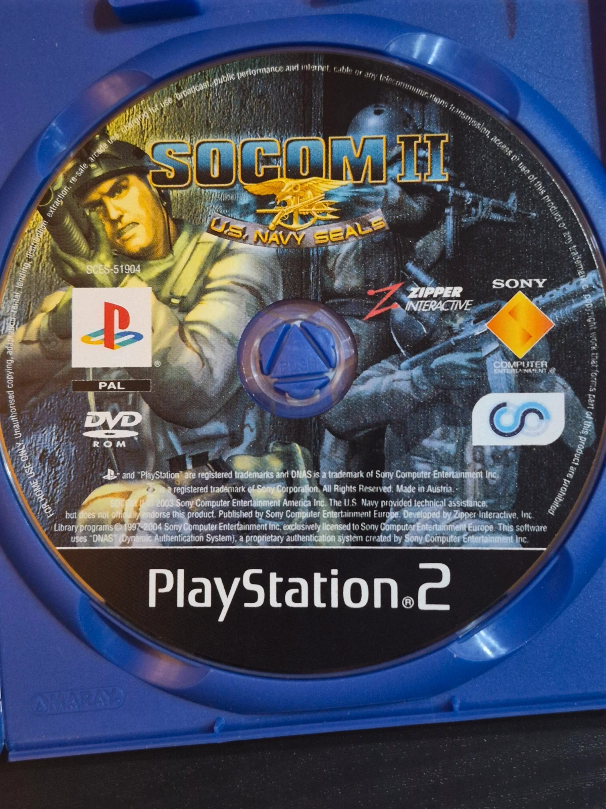Jeu socom 2 pour PS2 complet 5