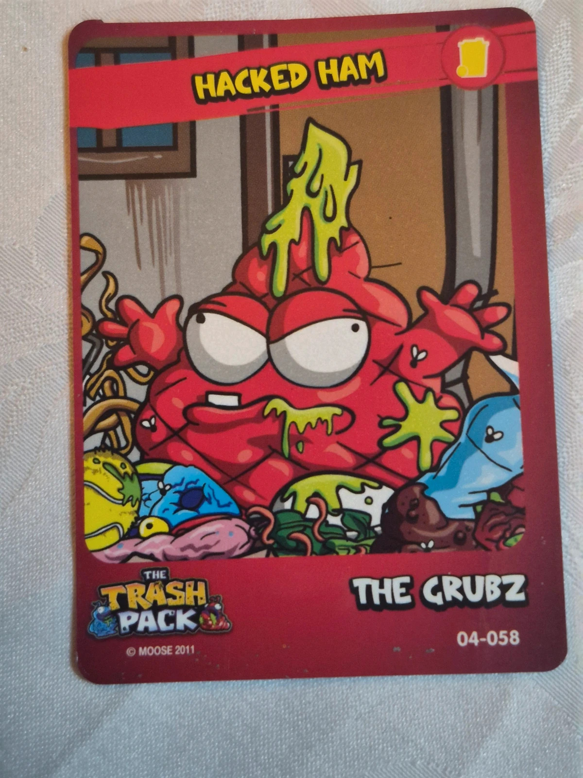 Lot de 4 cartes Trash Pack 2011 – The Trash Pack 4