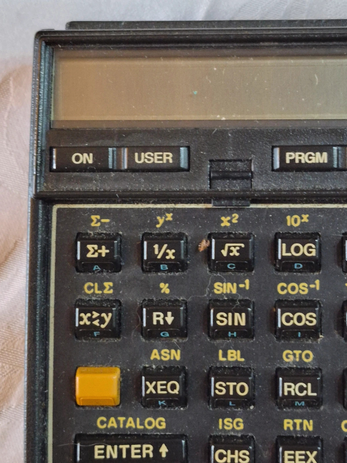 Calculatrice vintage hp 41 C avec housse d'origine – HP 3
