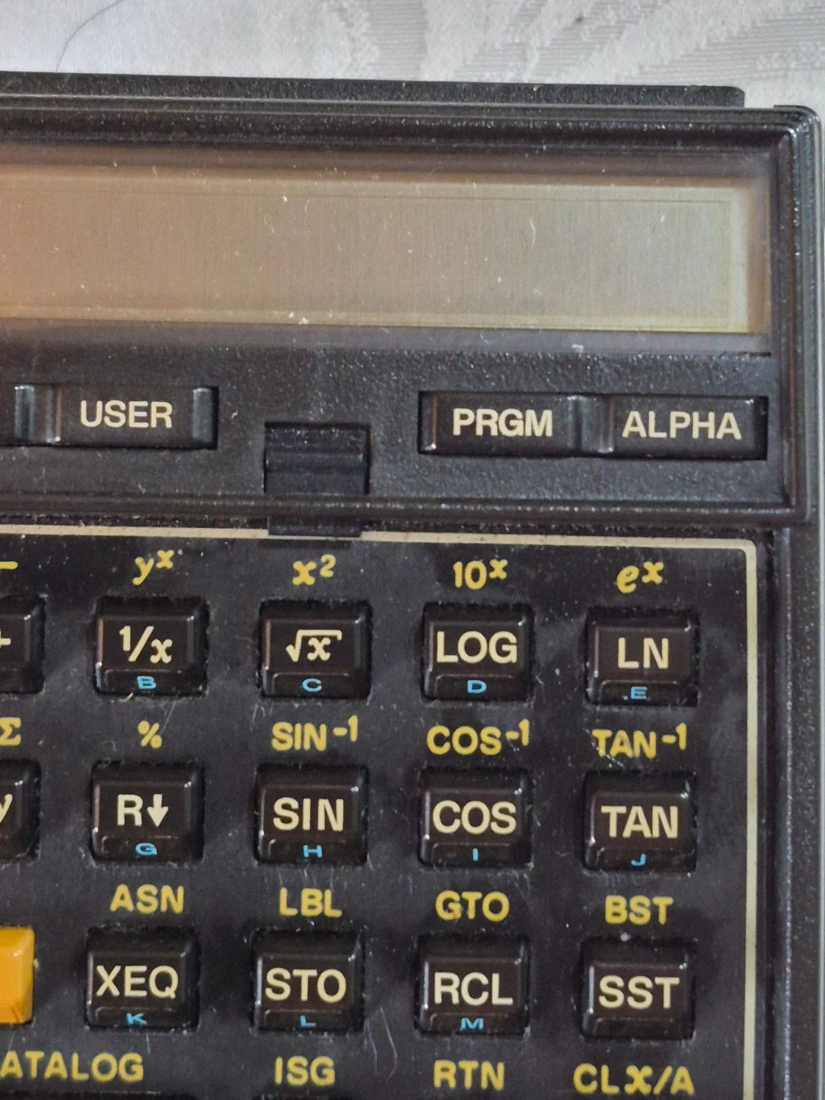 Calculatrice vintage hp 41 C avec housse d'origine – HP 5