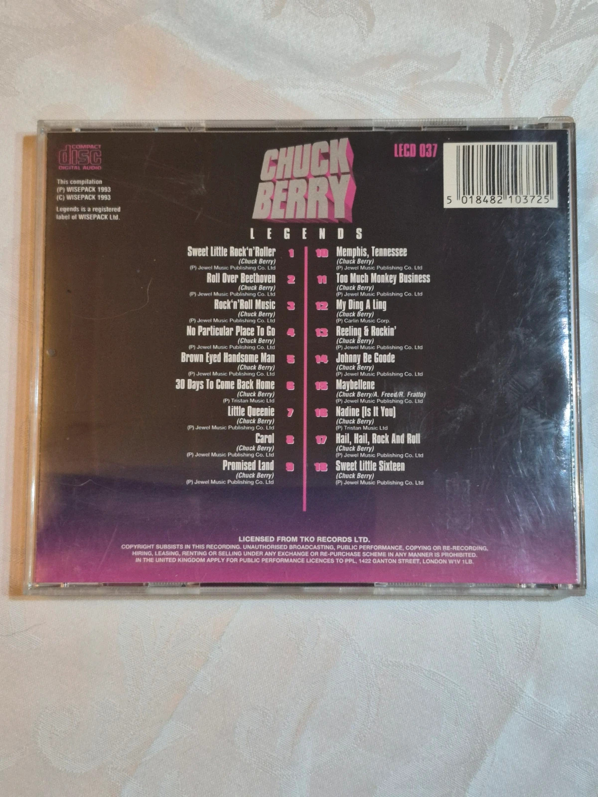 Cd Legends Chuck Berry 2