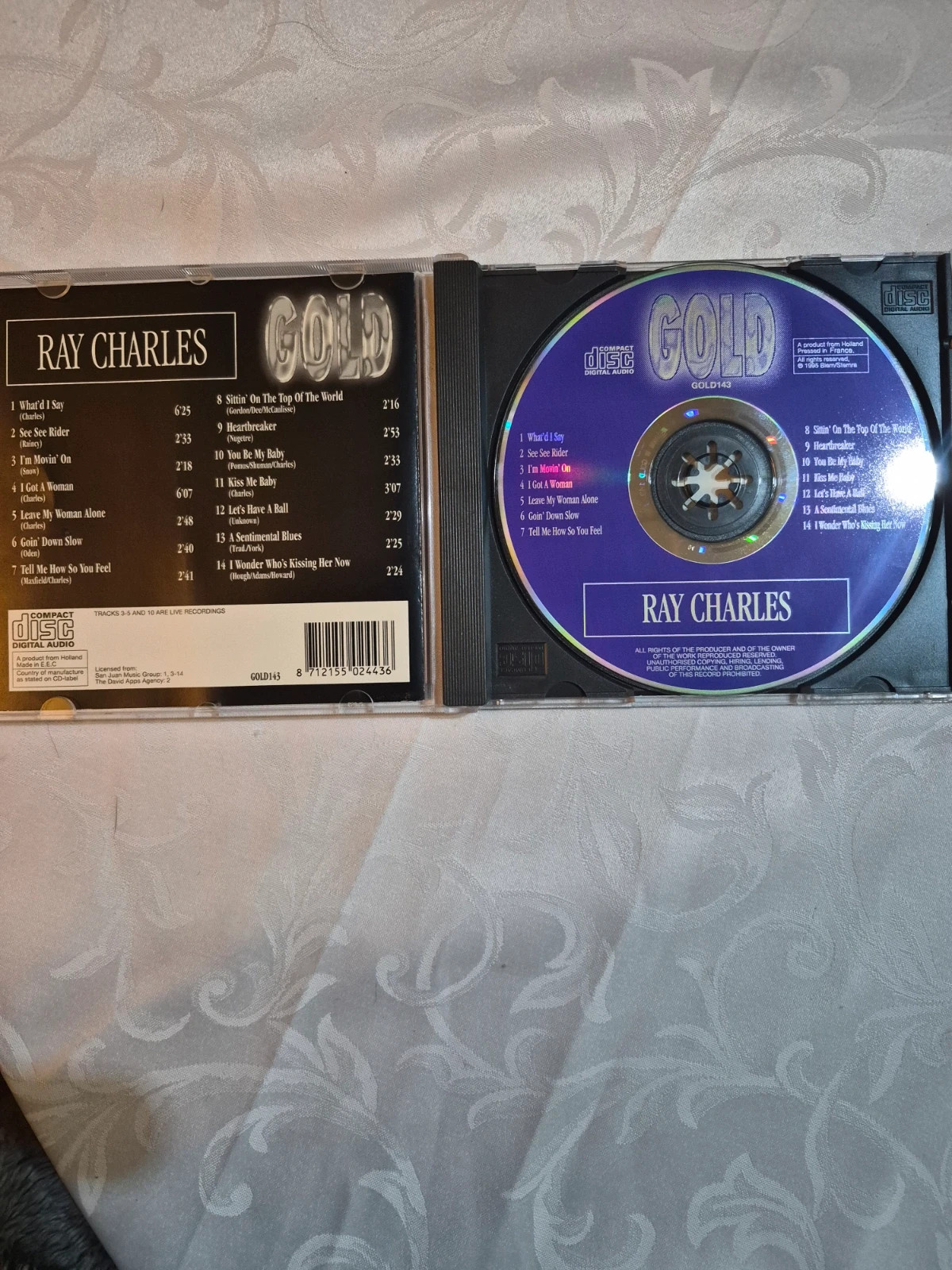 Cd Ray Charles Gold 4