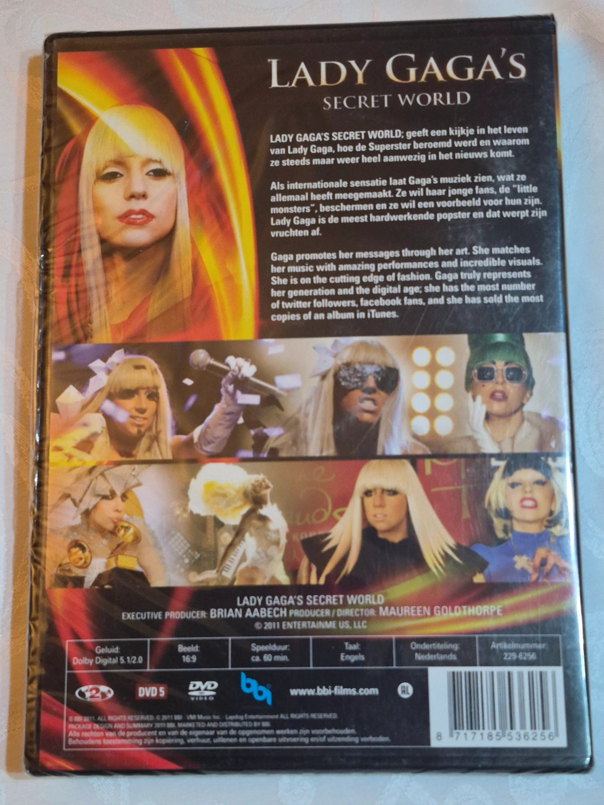 Dvd Lady Gaga's secret world sous blister 2