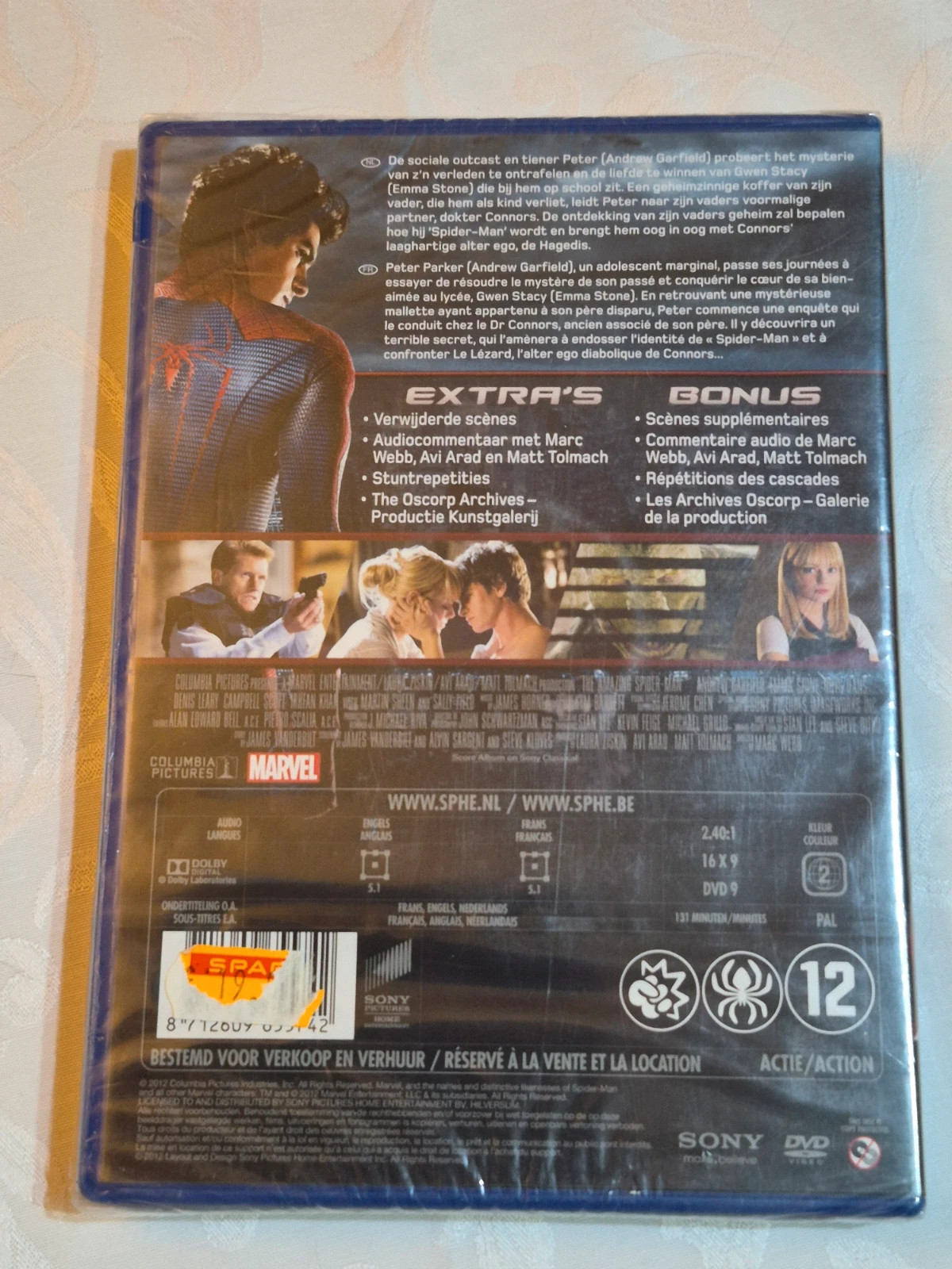 Dvd The Amazing Spiderman sous blister 2