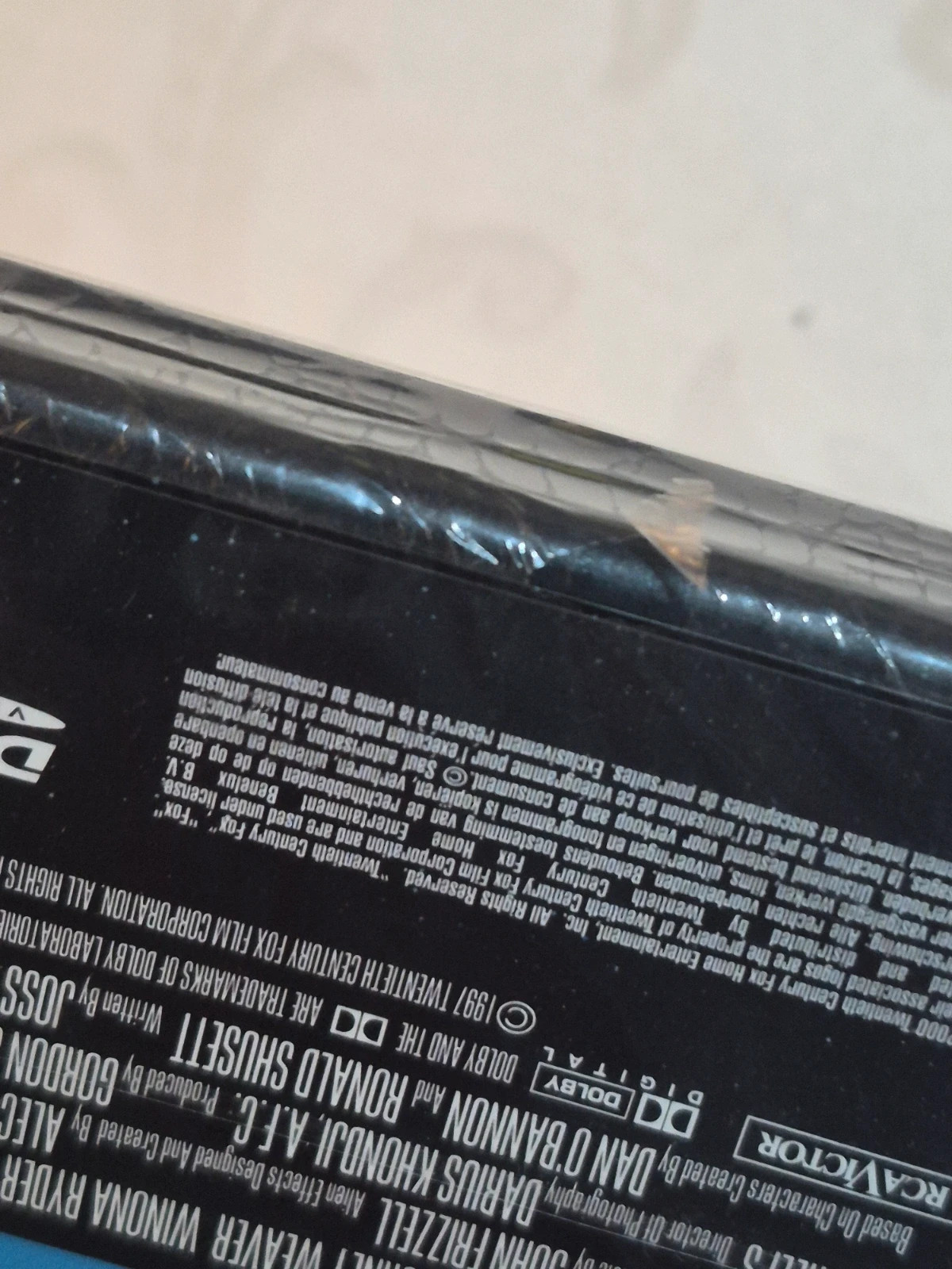 Dvd Alien Ressurection sous blister 5