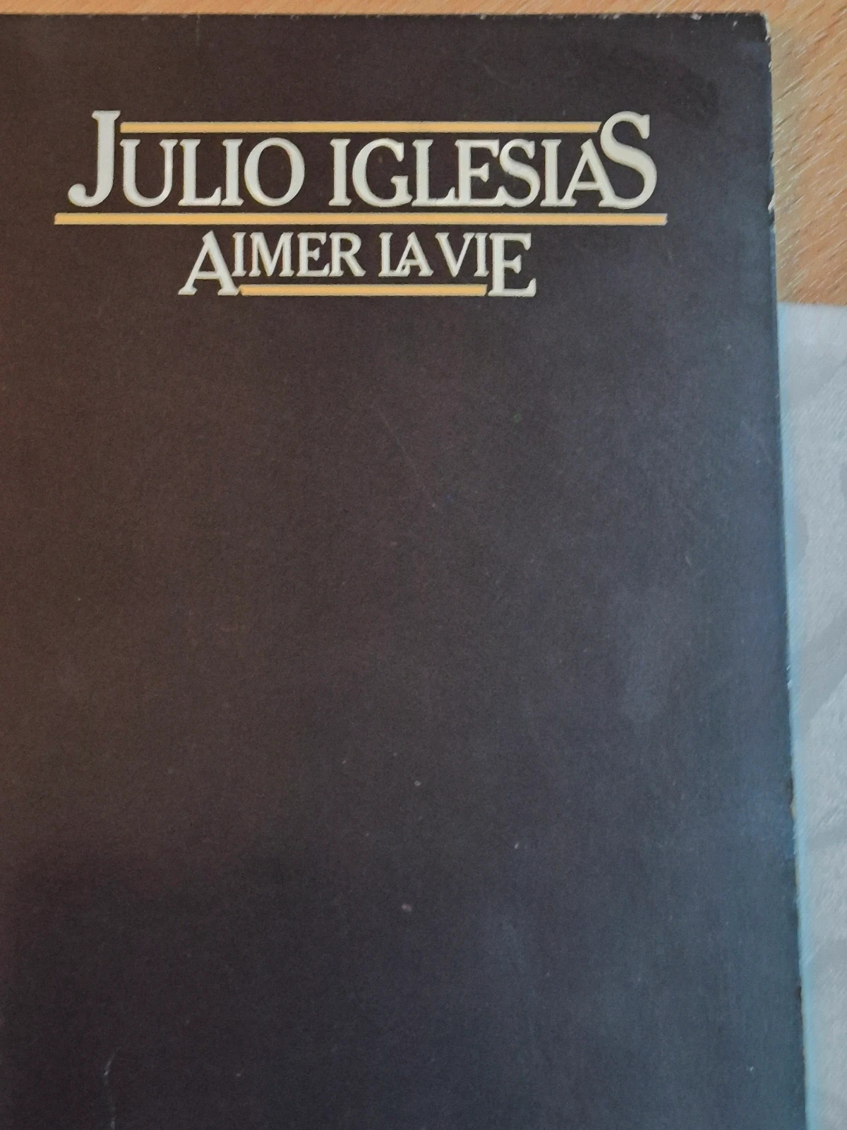 Vinyle Julio Iglesias "aimer la vie"(1978) 3