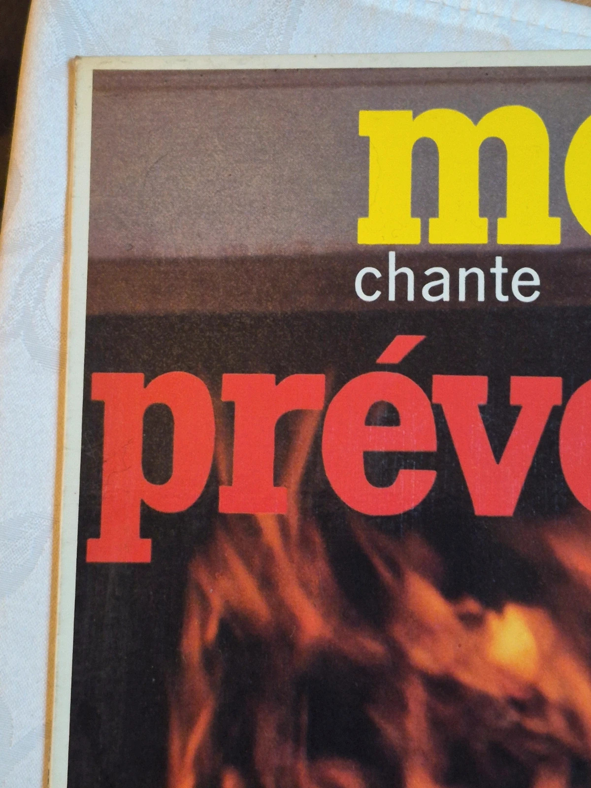 Vinyle Montand chante Prévert (1962) 2