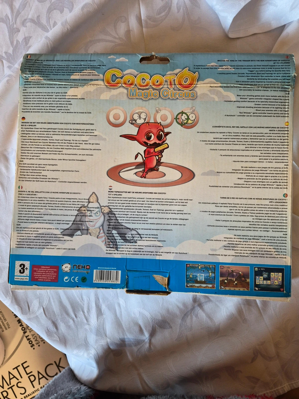 Pack jeu Cocoto pour Wii complet 2