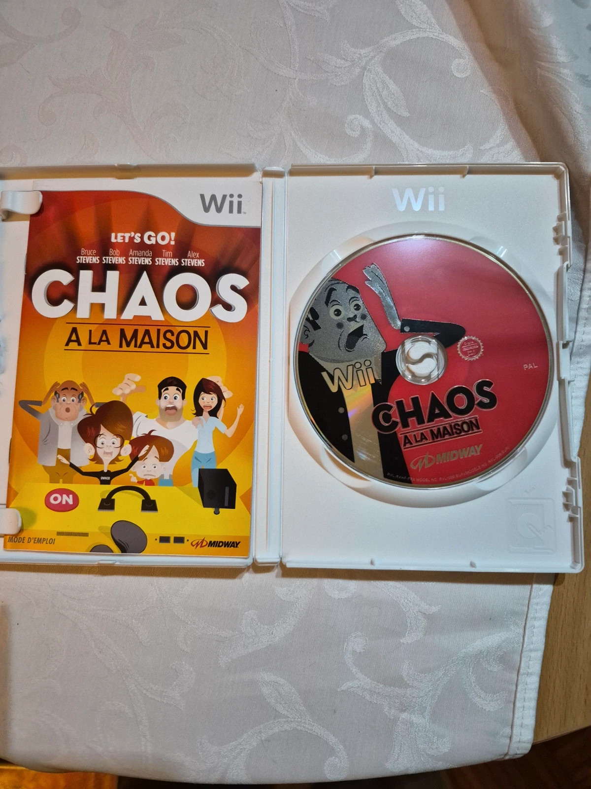 Jeu chaos a la maison pour Wii complet 4