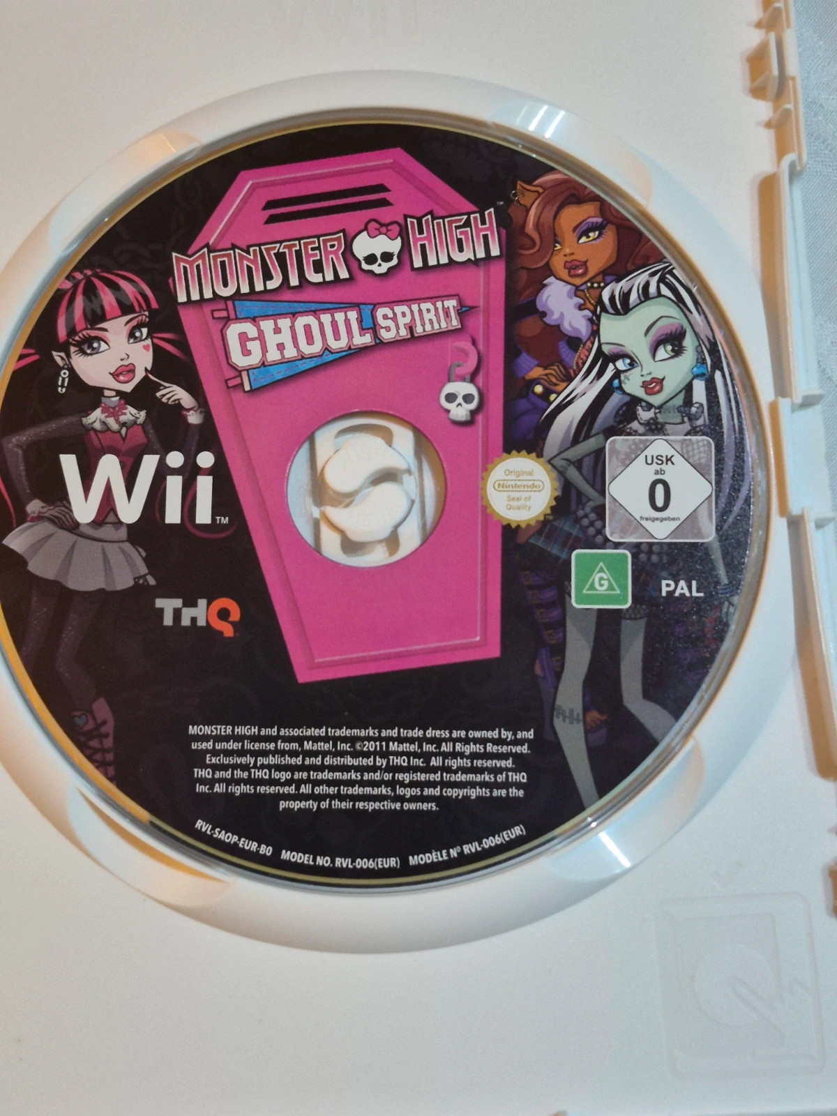 Jeu Monster High pour Wii complet 5