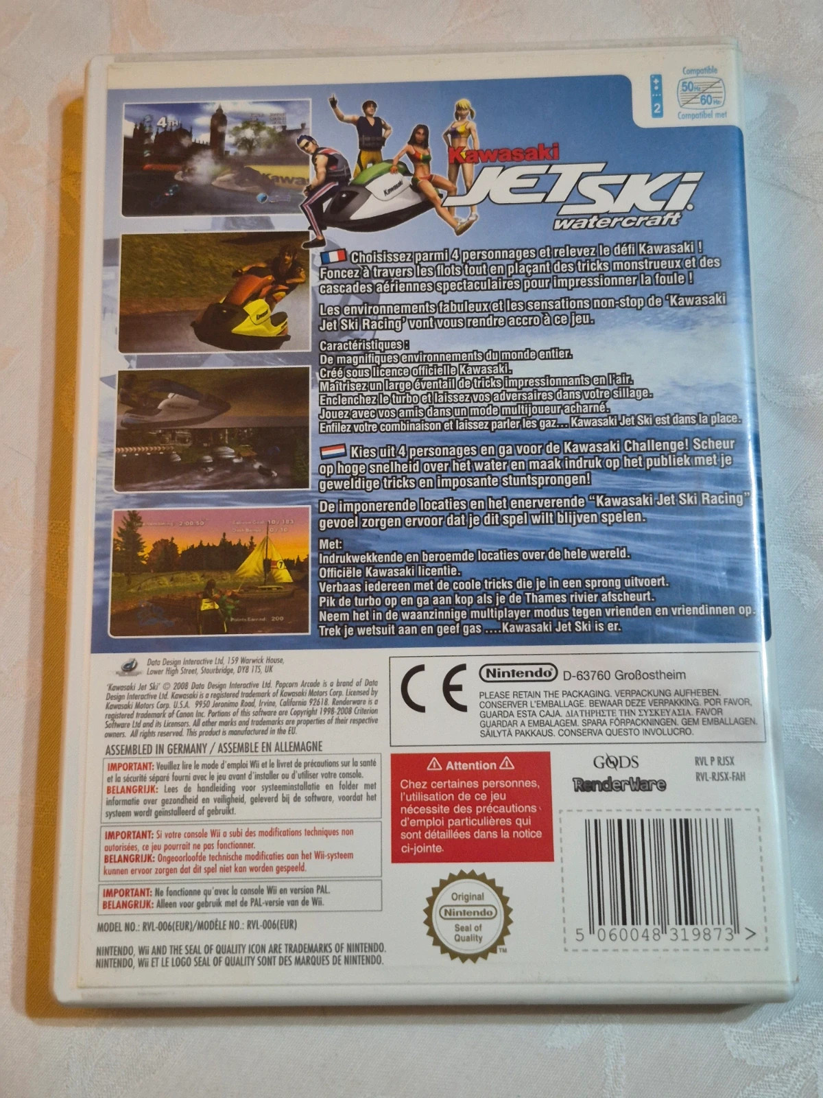 Jeu Kawasaki jet ski pour Wii complet 2