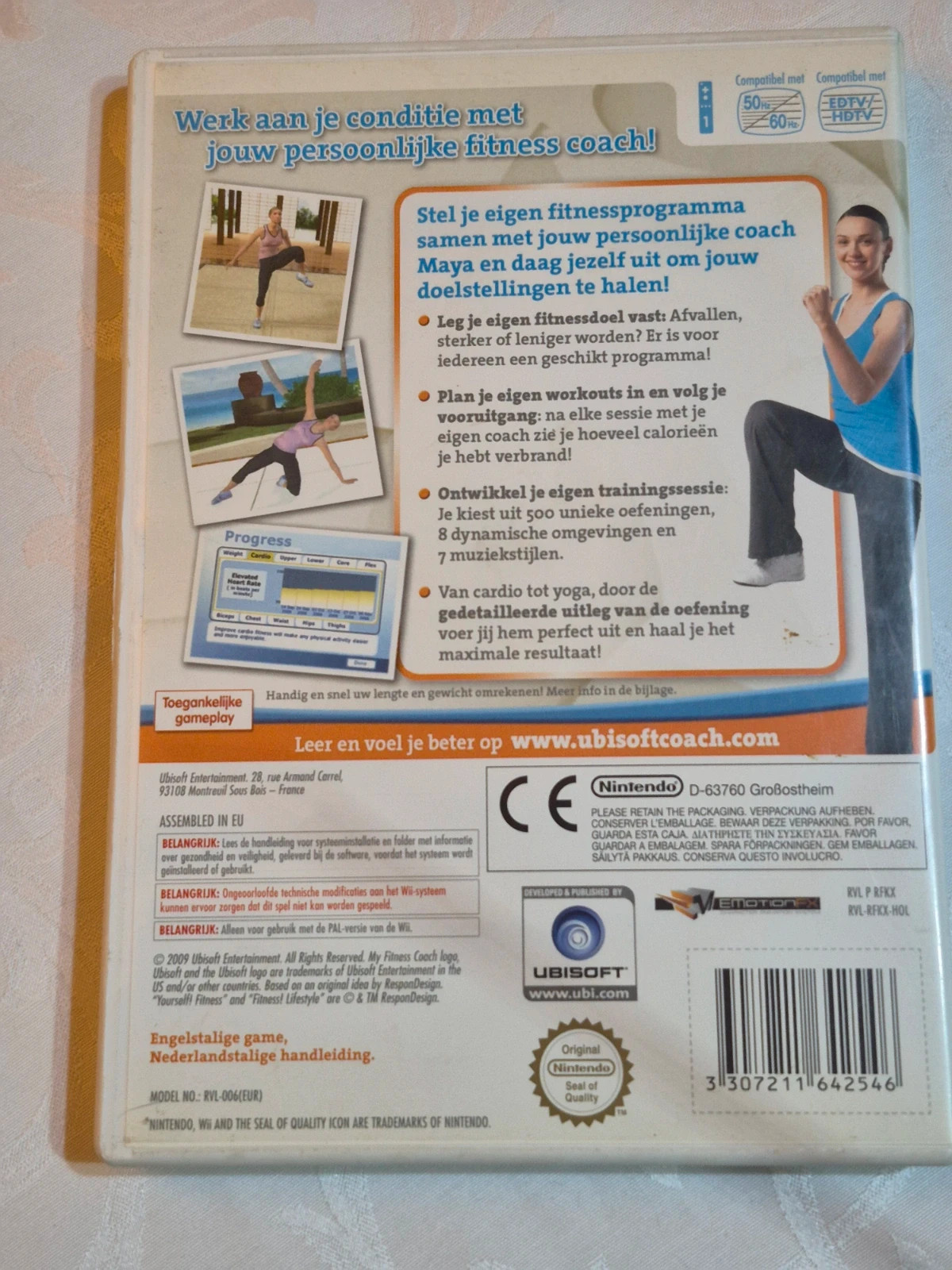 Jeu My Fitness Coach pour Wii complet 2