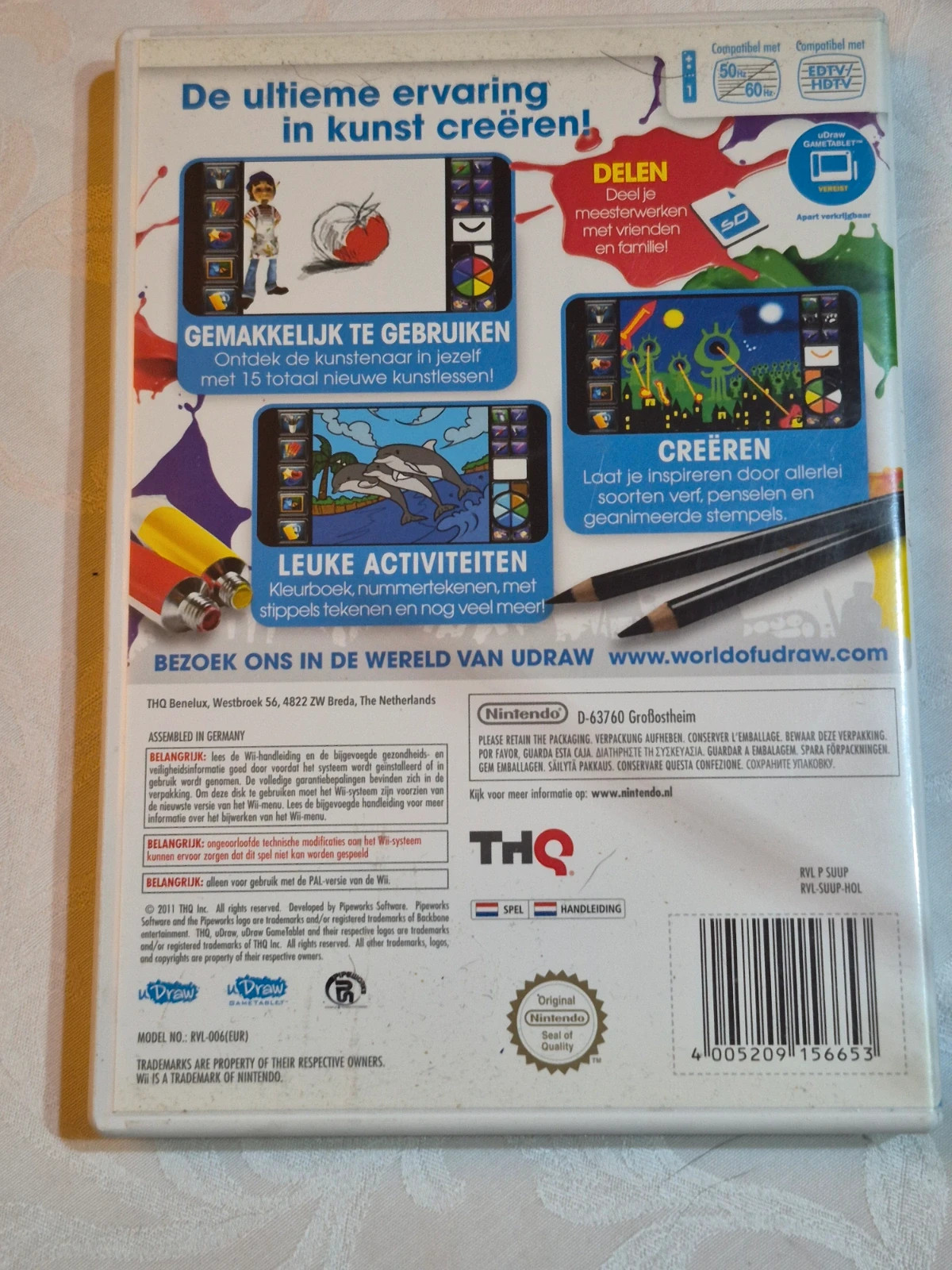 Jeu Udrawn Studio pour Wii complet 2