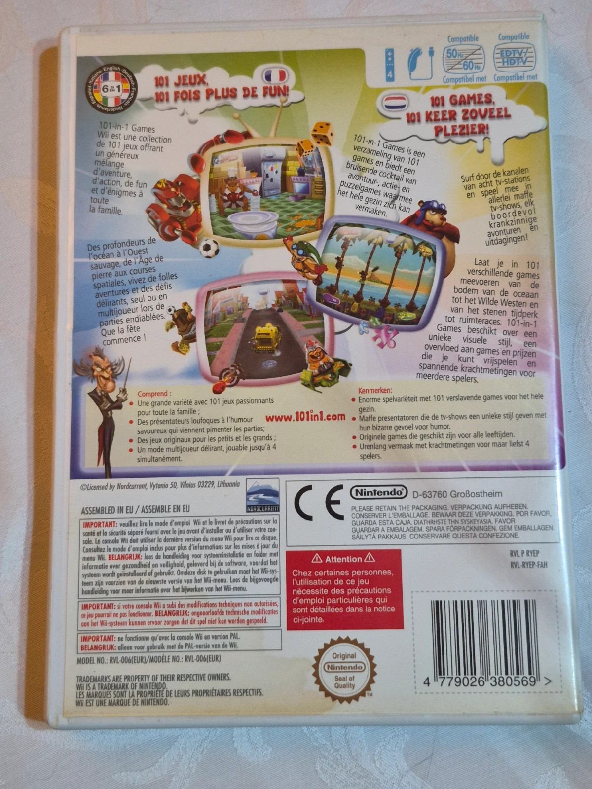 Jeu 101 in 1 pour Wii complet 2