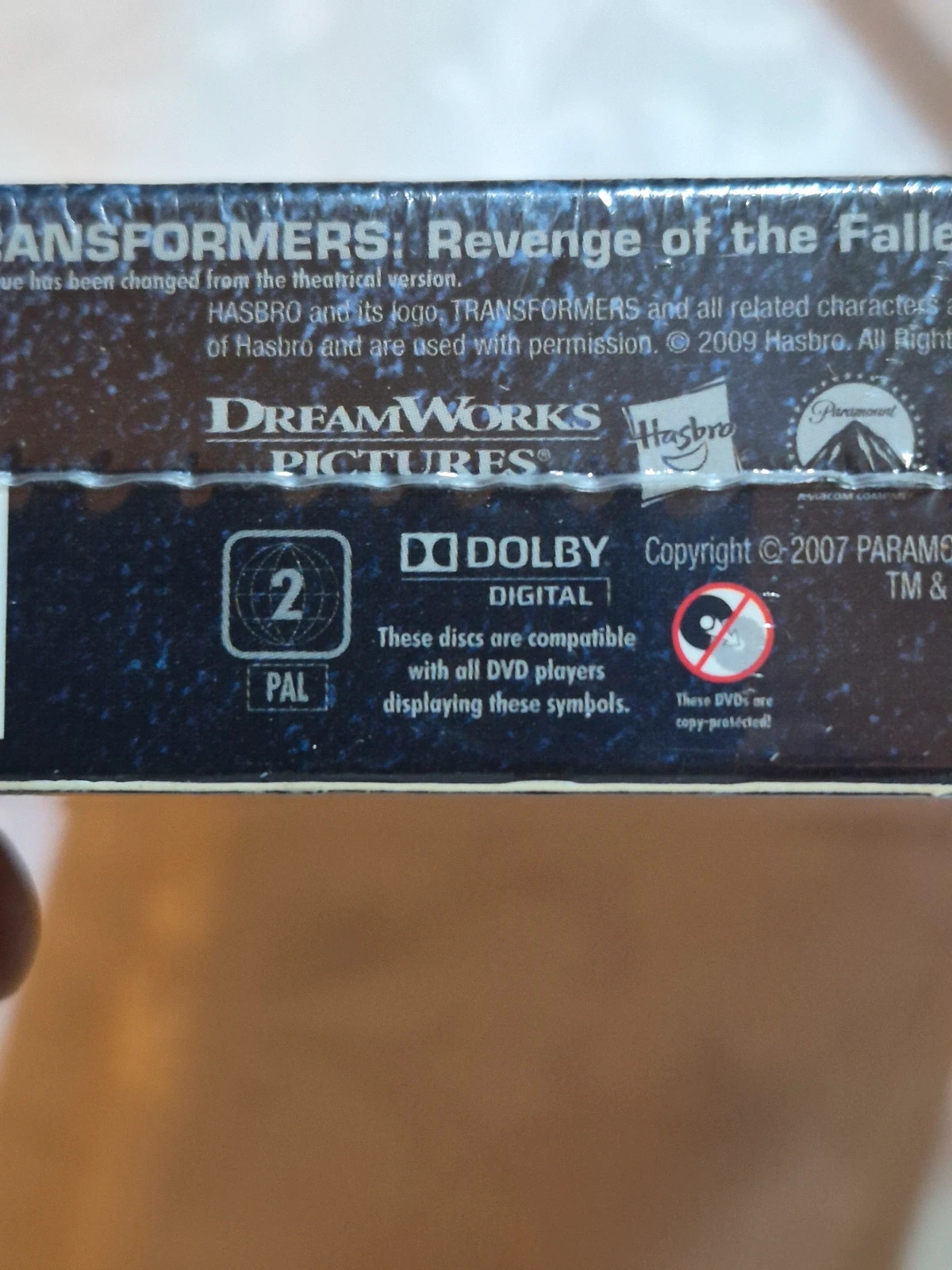 Coffret Dvd Transformers sous blister 3