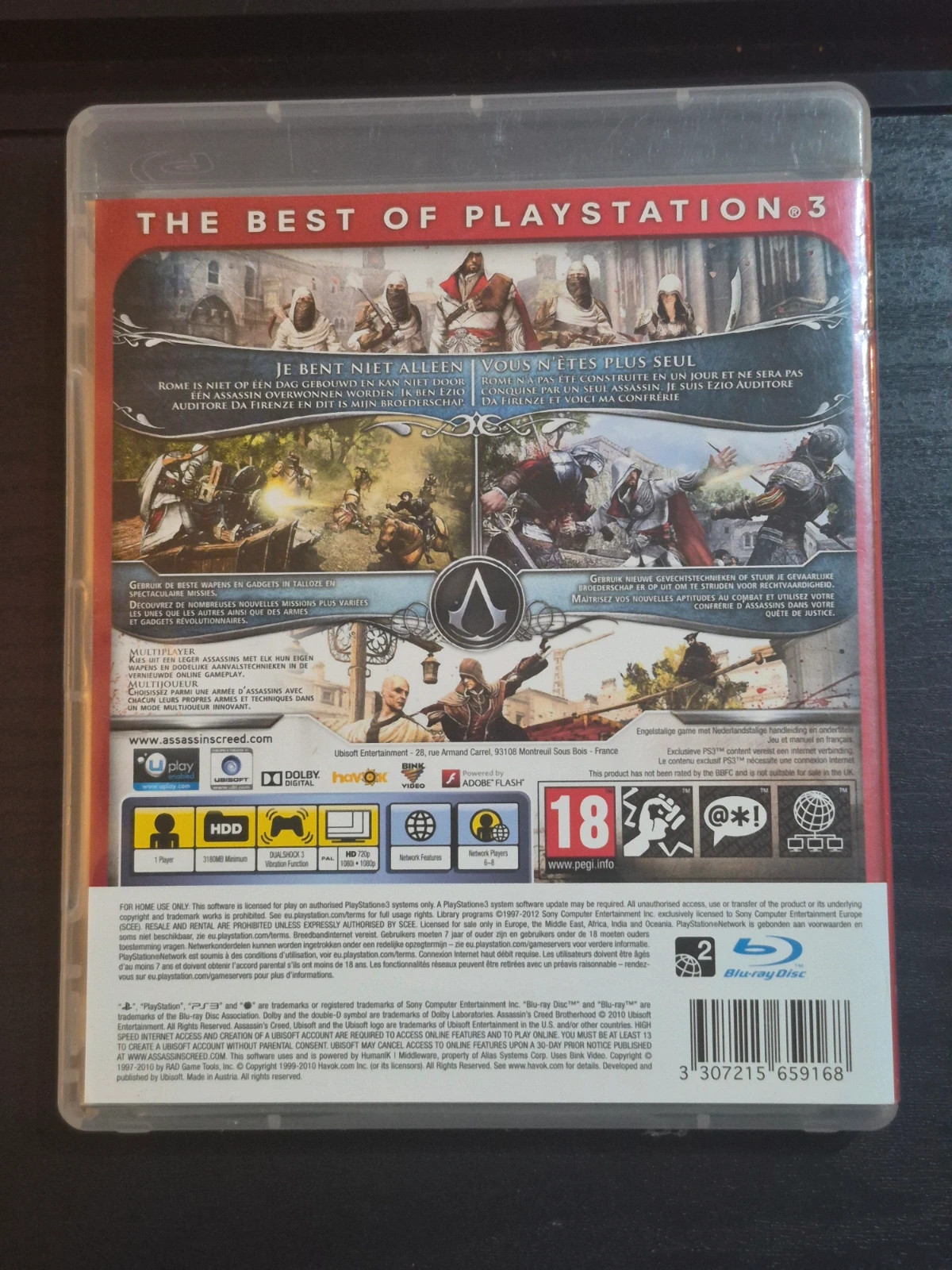 Assasin’s creed brotherhood pour PS3 complet 2