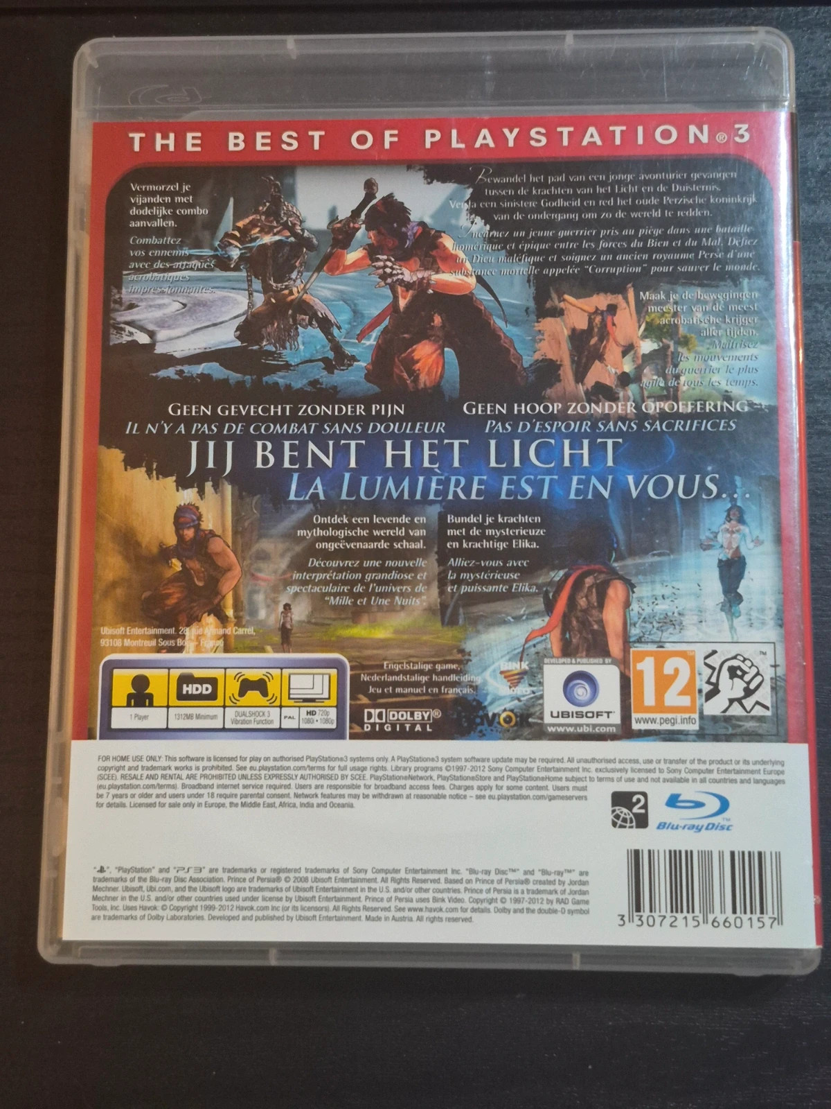 Jeu Prince of persia pour PS3 complet 2