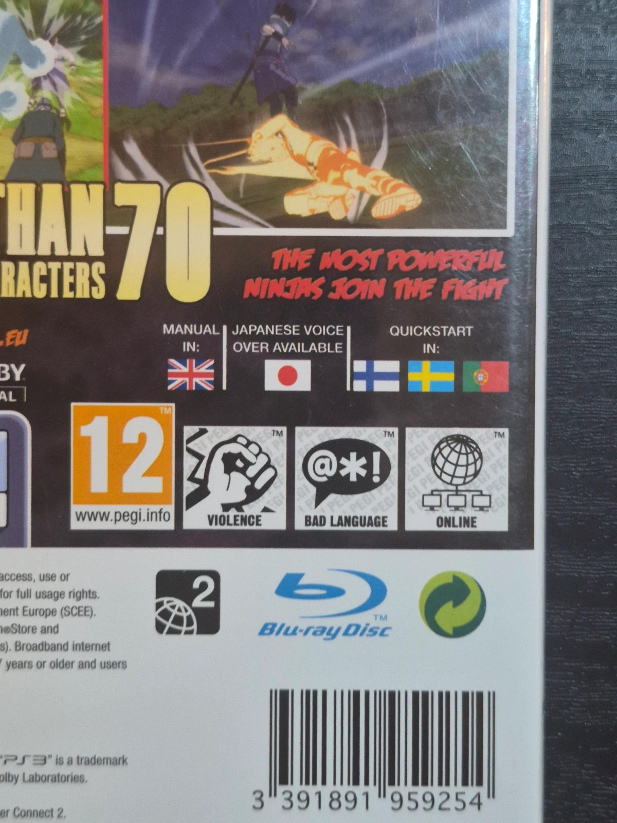 Jeu Naruto génération pour PS3 complet 3