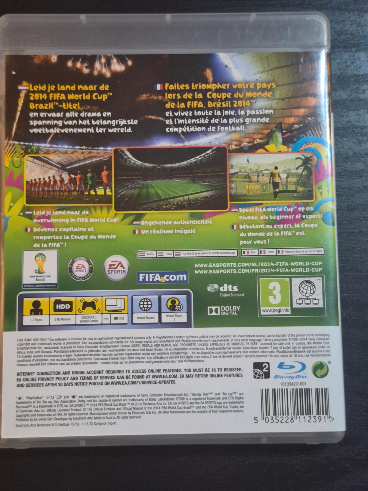 Jeu World Cup 2014 pour PS3 2
